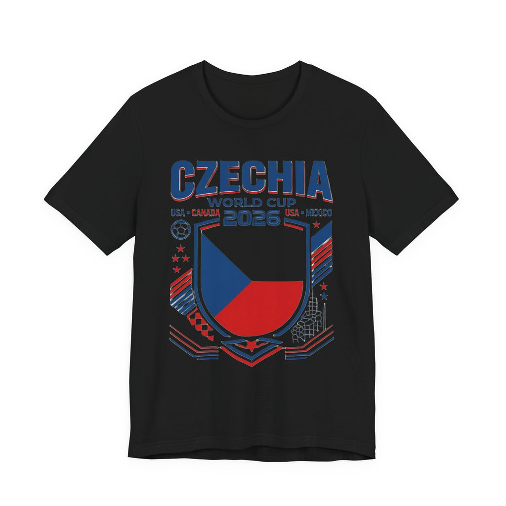 Czech Republic World Cup 2026 Tee | Czech Republic Football Crest, USA Canada Mexico