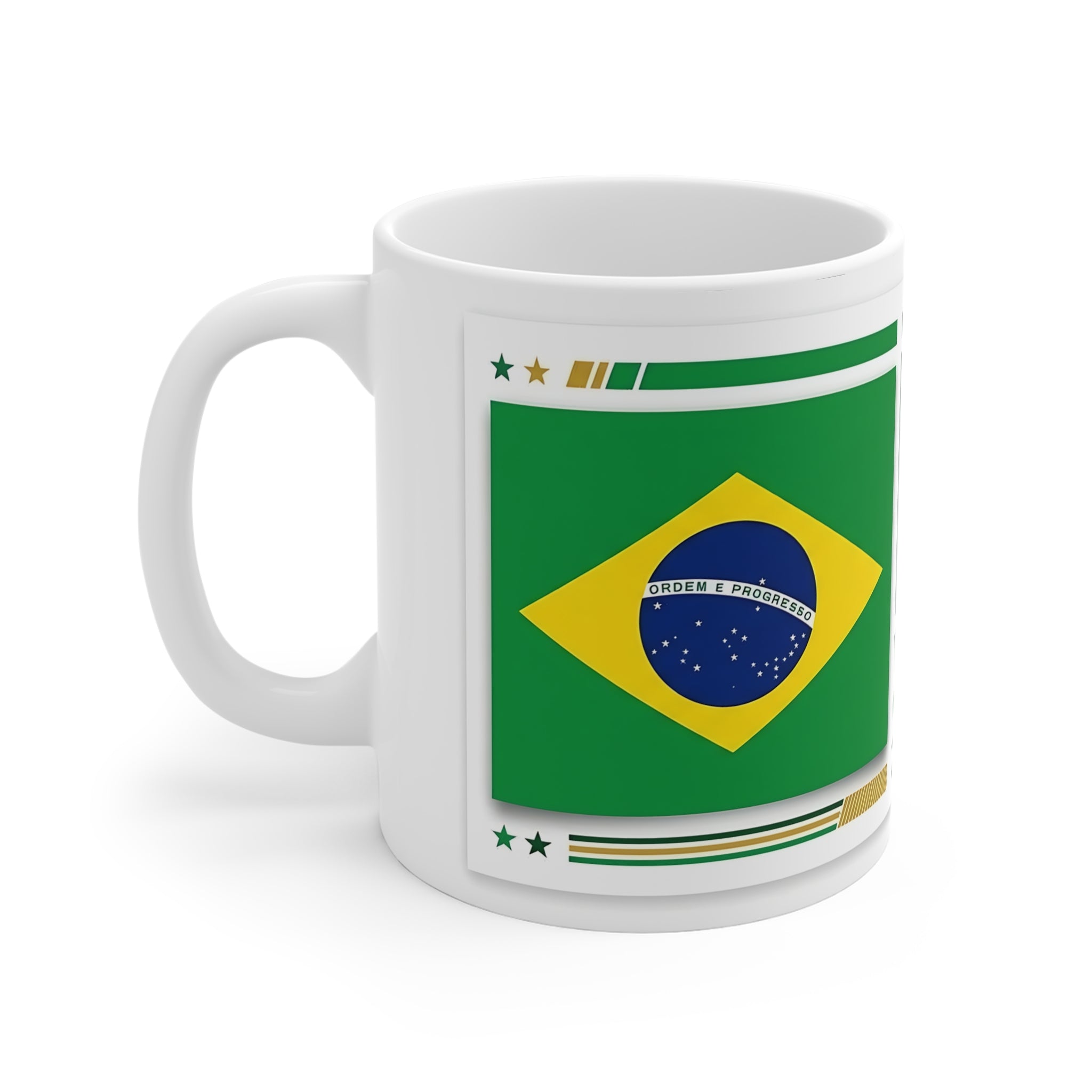 Brazil World Cup 2026 Mug — Soccer Fan Coffee Cup