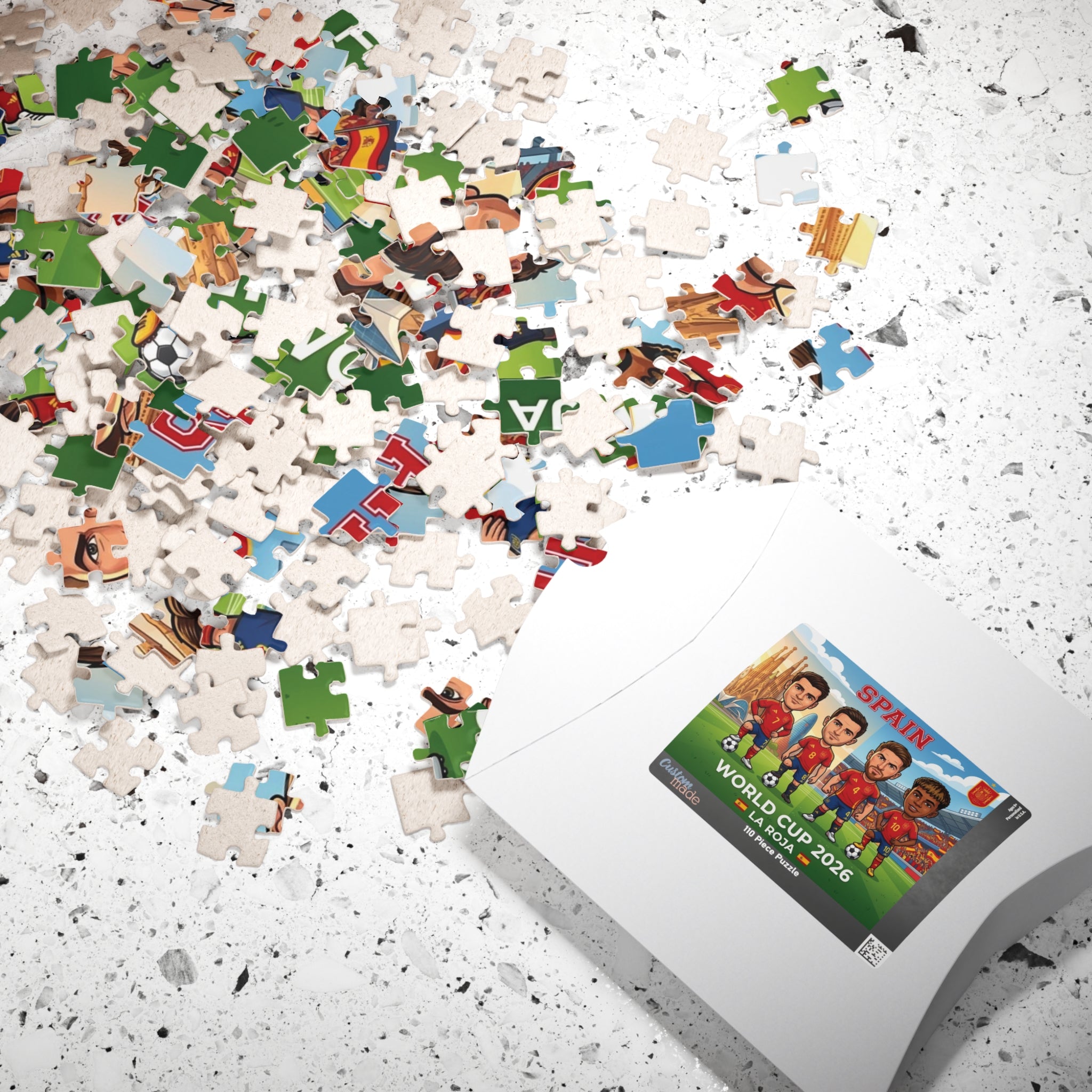 Spain World Cup 2026 Puzzle - 110 pcs