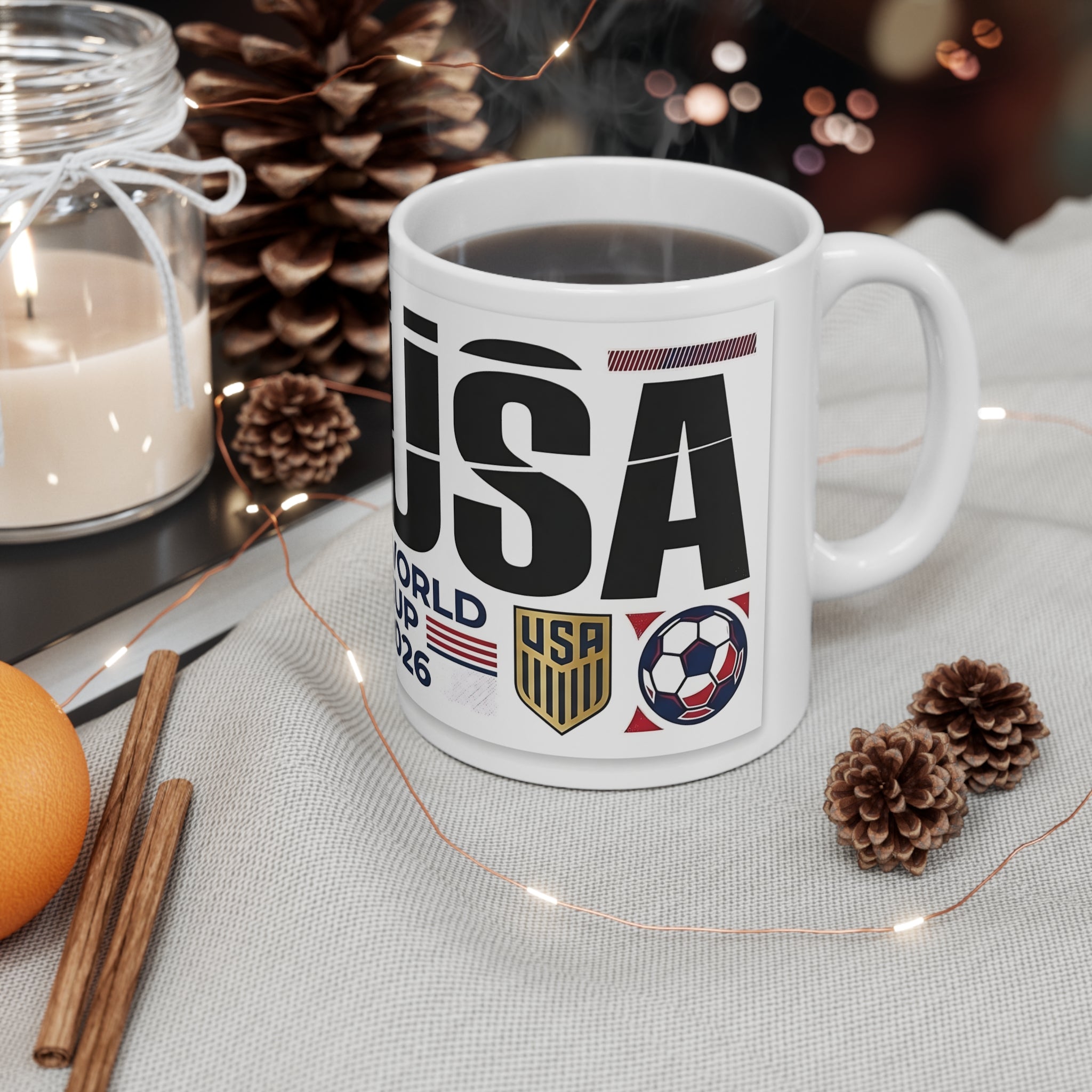 USA World Cup 2026 Mug — Soccer Fan Coffee Cup