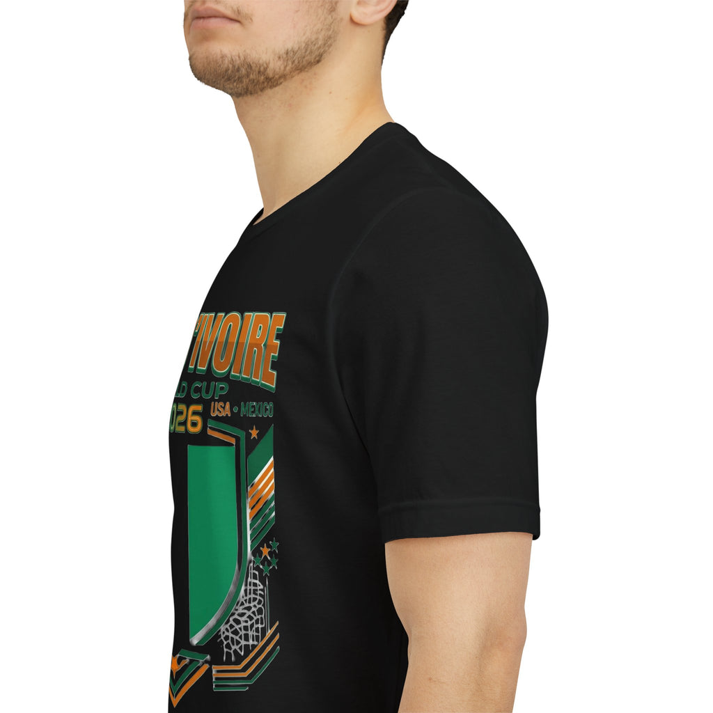 Camiseta Copa Mundial 2026 Costa de Marfil | Escudo de Fútbol de Costa de Marfil, EE. UU. Canadá México