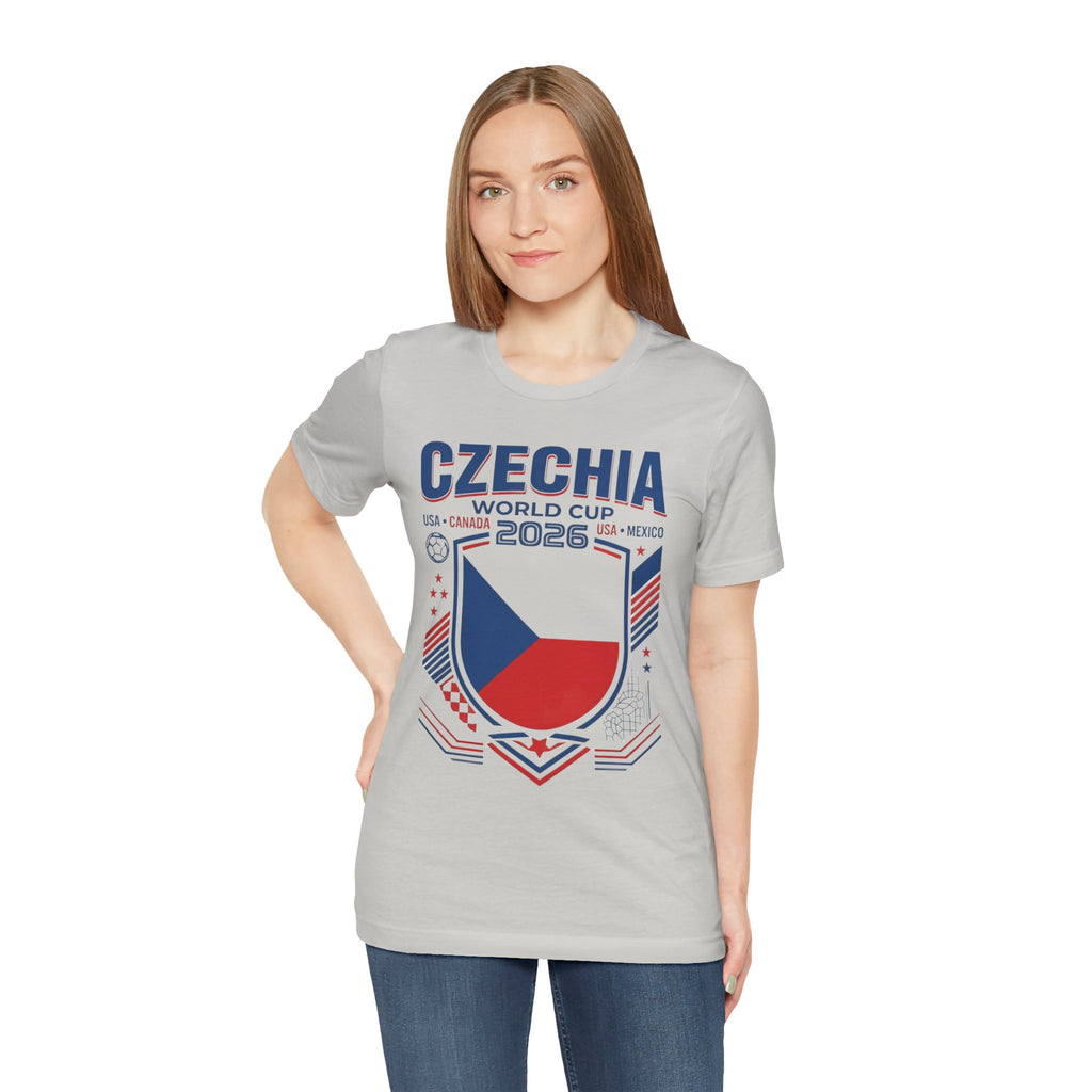 Czech Republic World Cup 2026 Tee | Czech Republic Football Crest, USA Canada Mexico