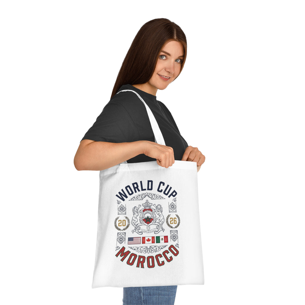 Morocco Cotton Tote Bag — 2026 World Cup