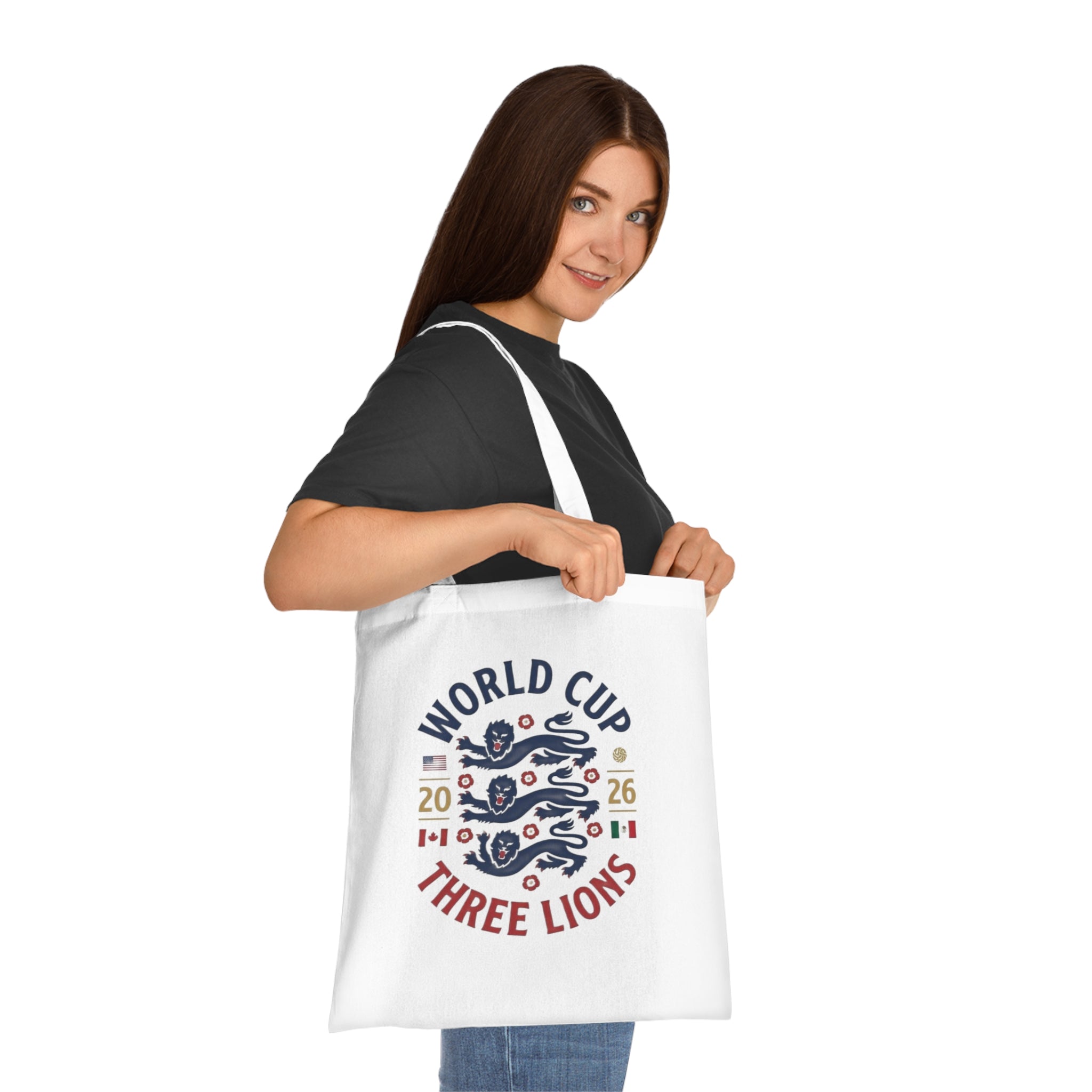 England Cotton Tote Bag — 2026 World Cup