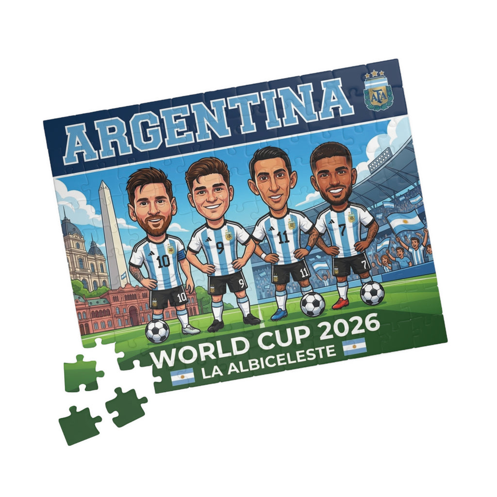 Argentina World Cup 2026 Puzzle - 110 pcs