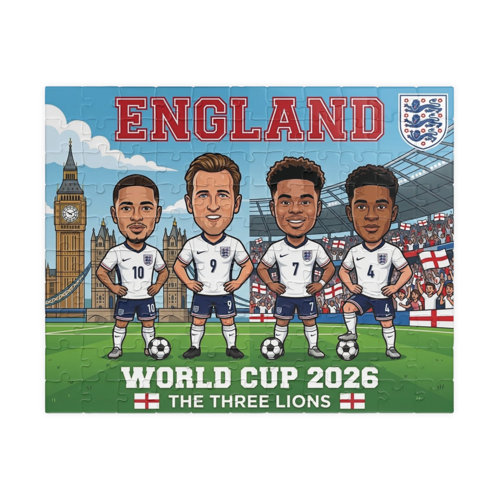 England World Cup 2026 Puzzle - 110 pcs