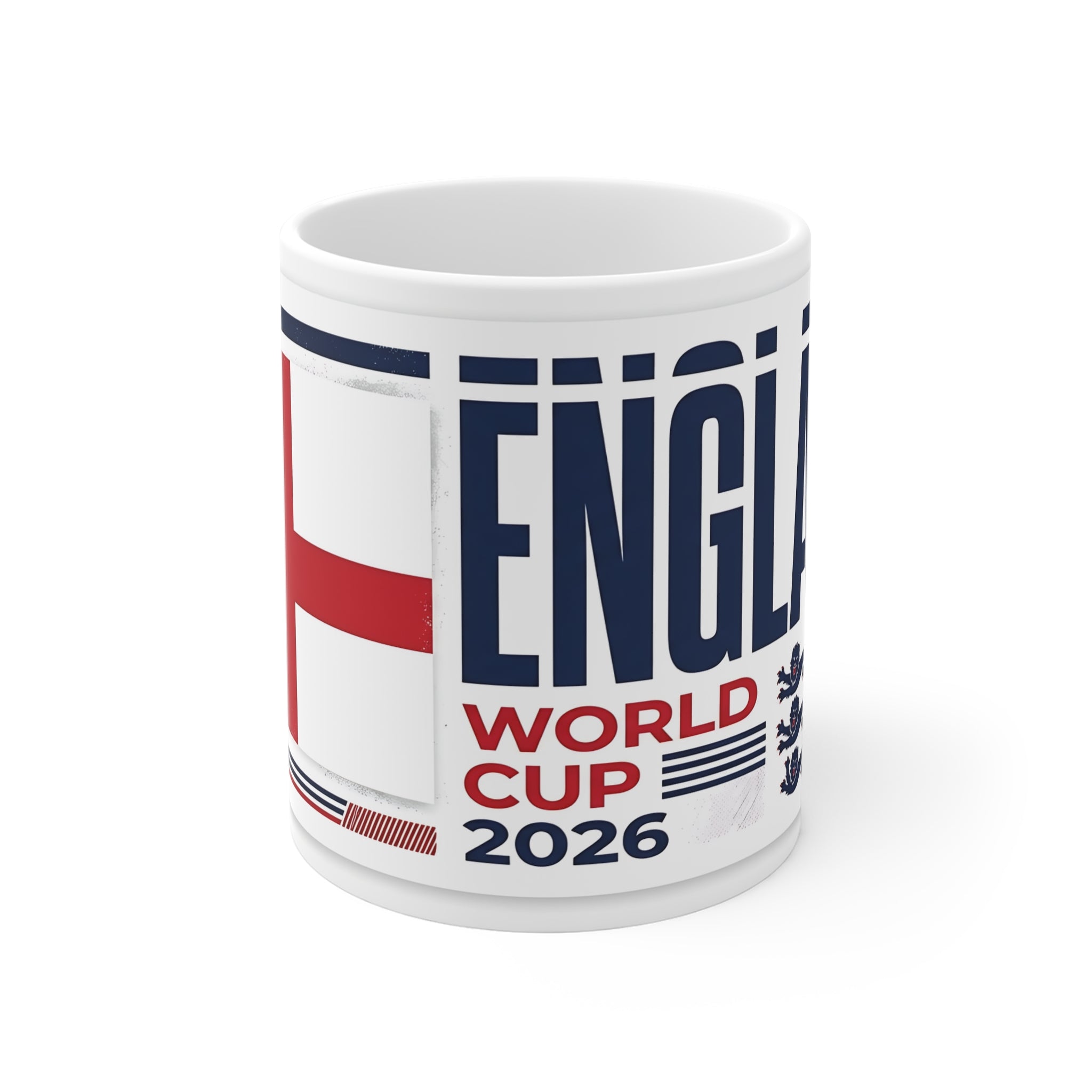 England World Cup 2026 Mug — Soccer Fan Coffee Cup
