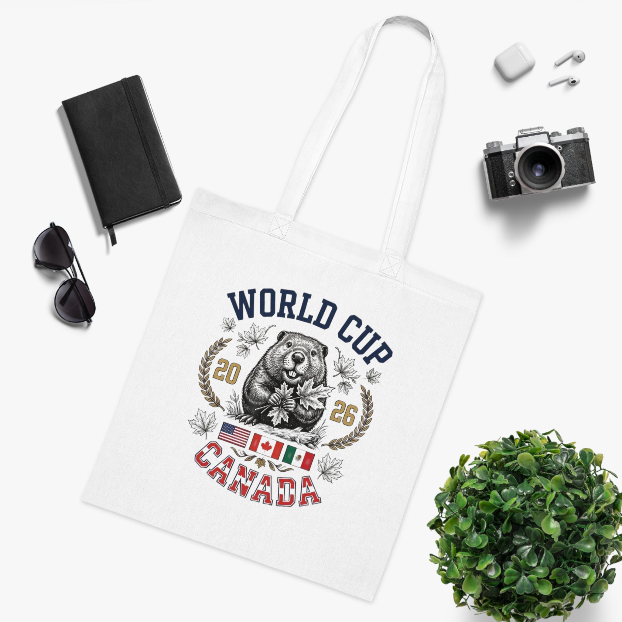 Canada Cotton Tote Bag — 2026 World Cup