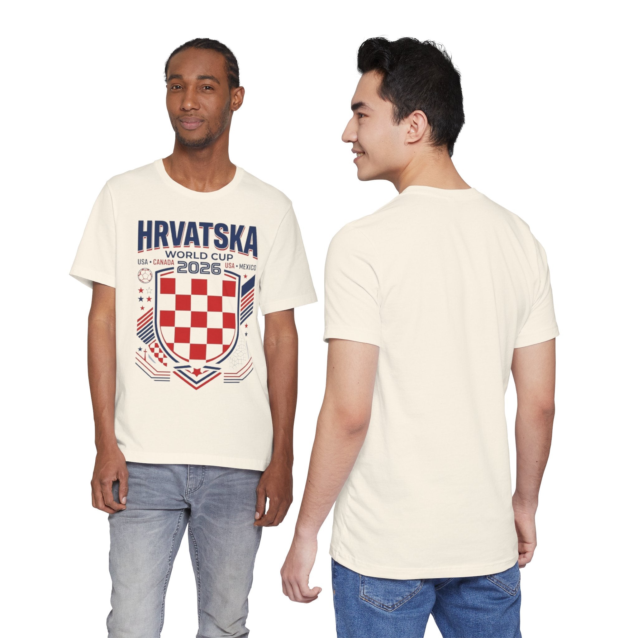 Croatia World Cup 2026 Tee | Croatia Football Crest, USA Canada Mexico