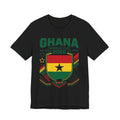 Camiseta de Ghana Mundial 2026 | Escudo de Fútbol de Ghana, EE. UU., Canadá, México