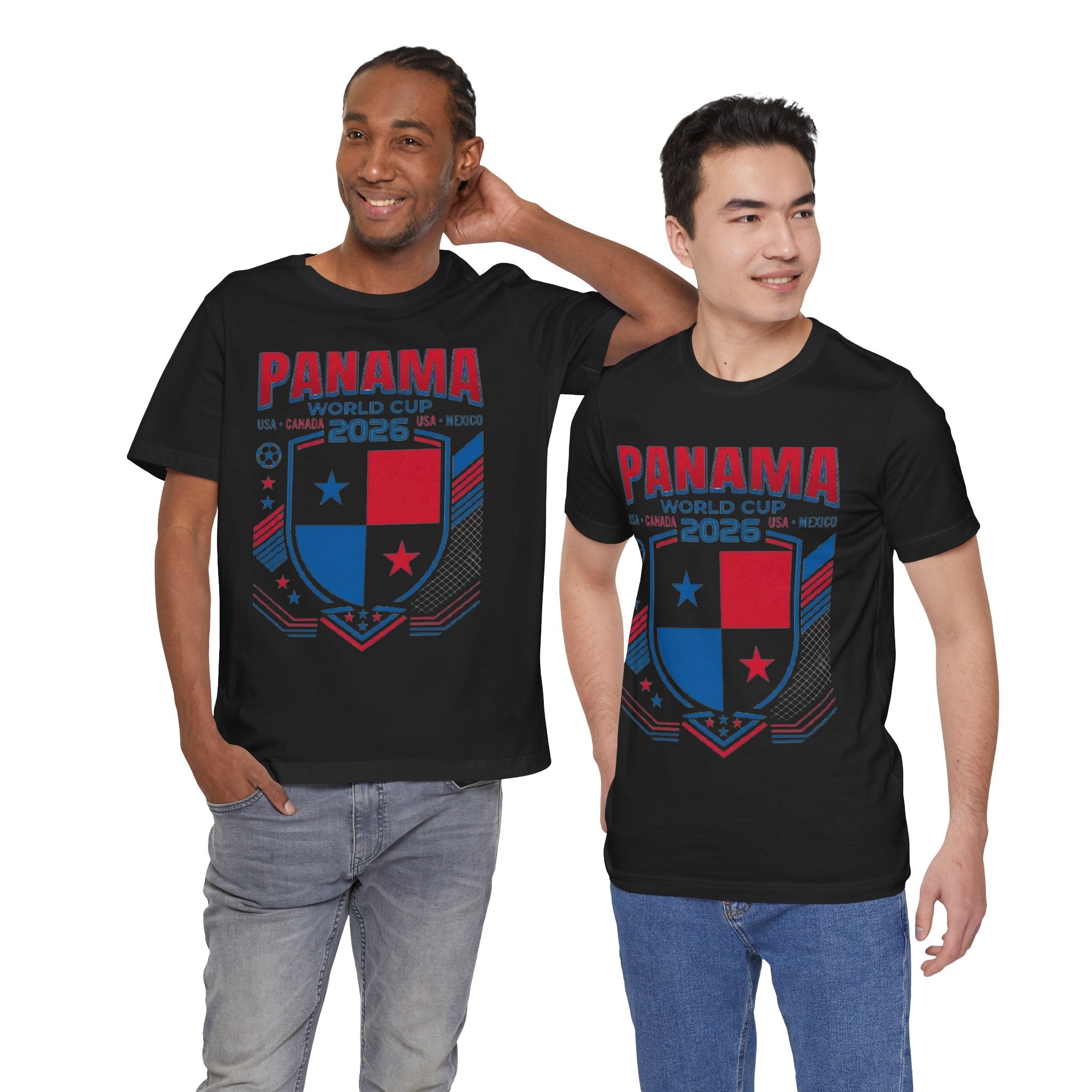 Camiseta Mundial 2026 Panamá | Escudo de Fútbol de Panamá, EE. UU. Canadá México