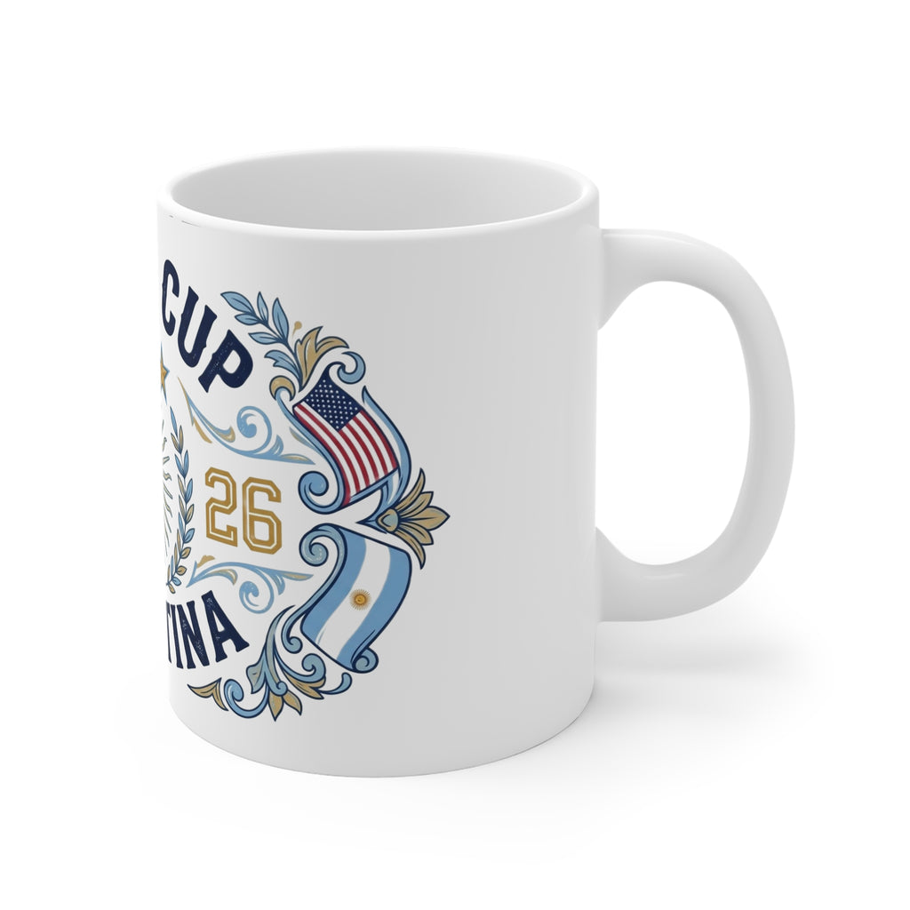 Argentina World Cup 2026 Mug — Soccer Fan Coffee Cup