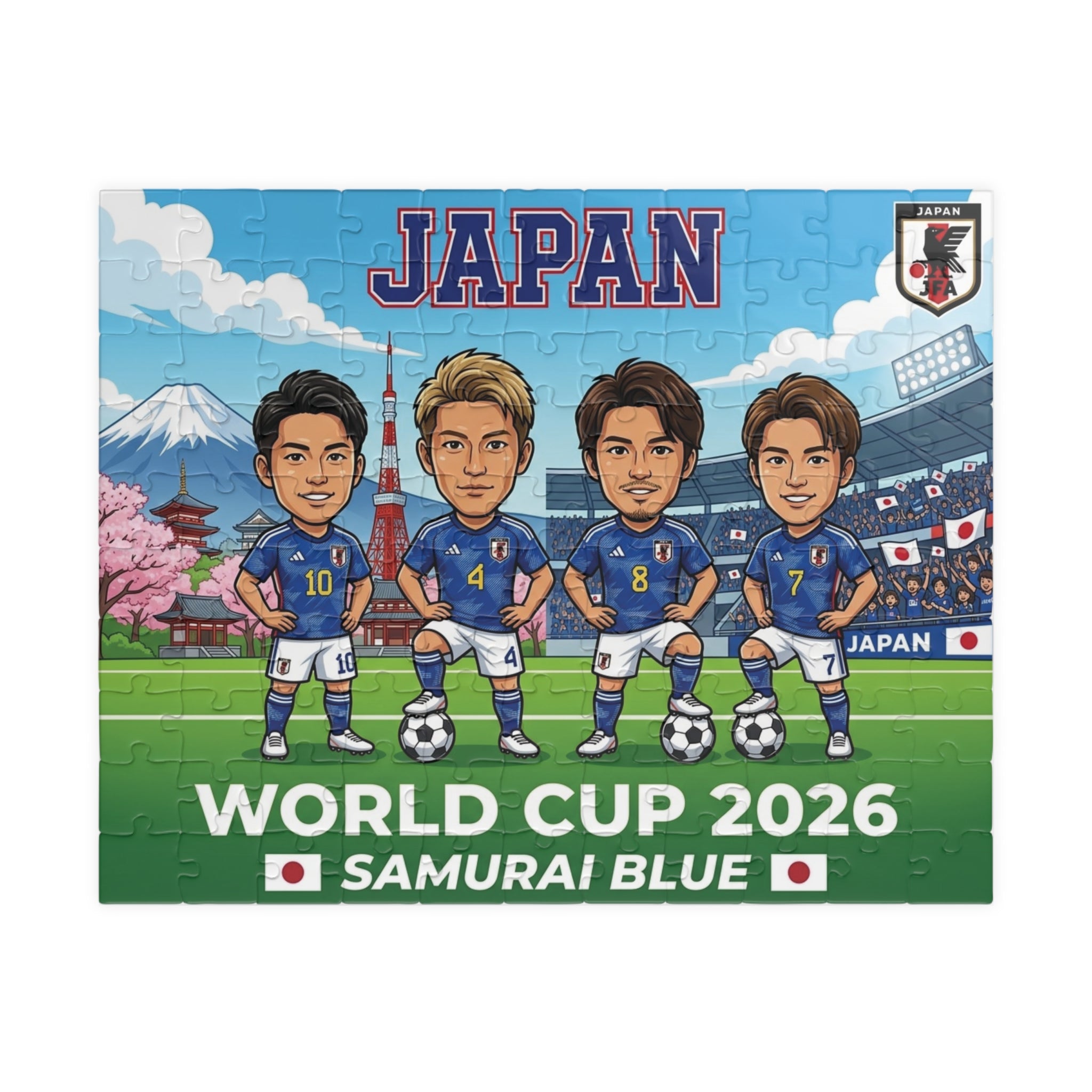 Japan World Cup 2026 Puzzle - 110 pcs