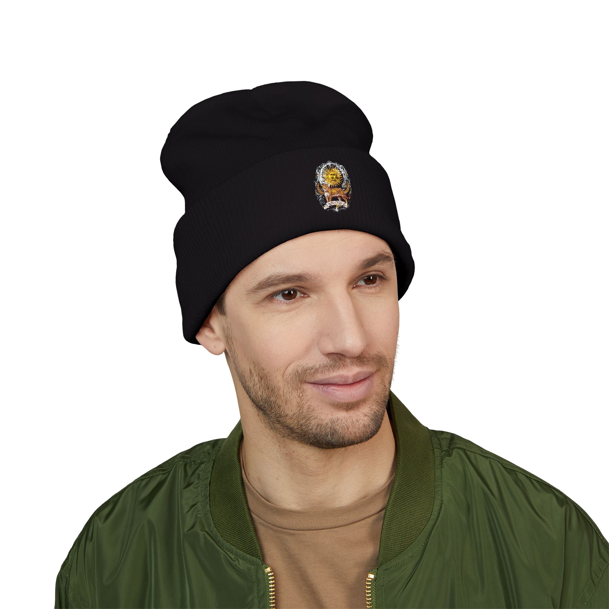 Uruguay World Cup Embroidered Cuffed Beanie