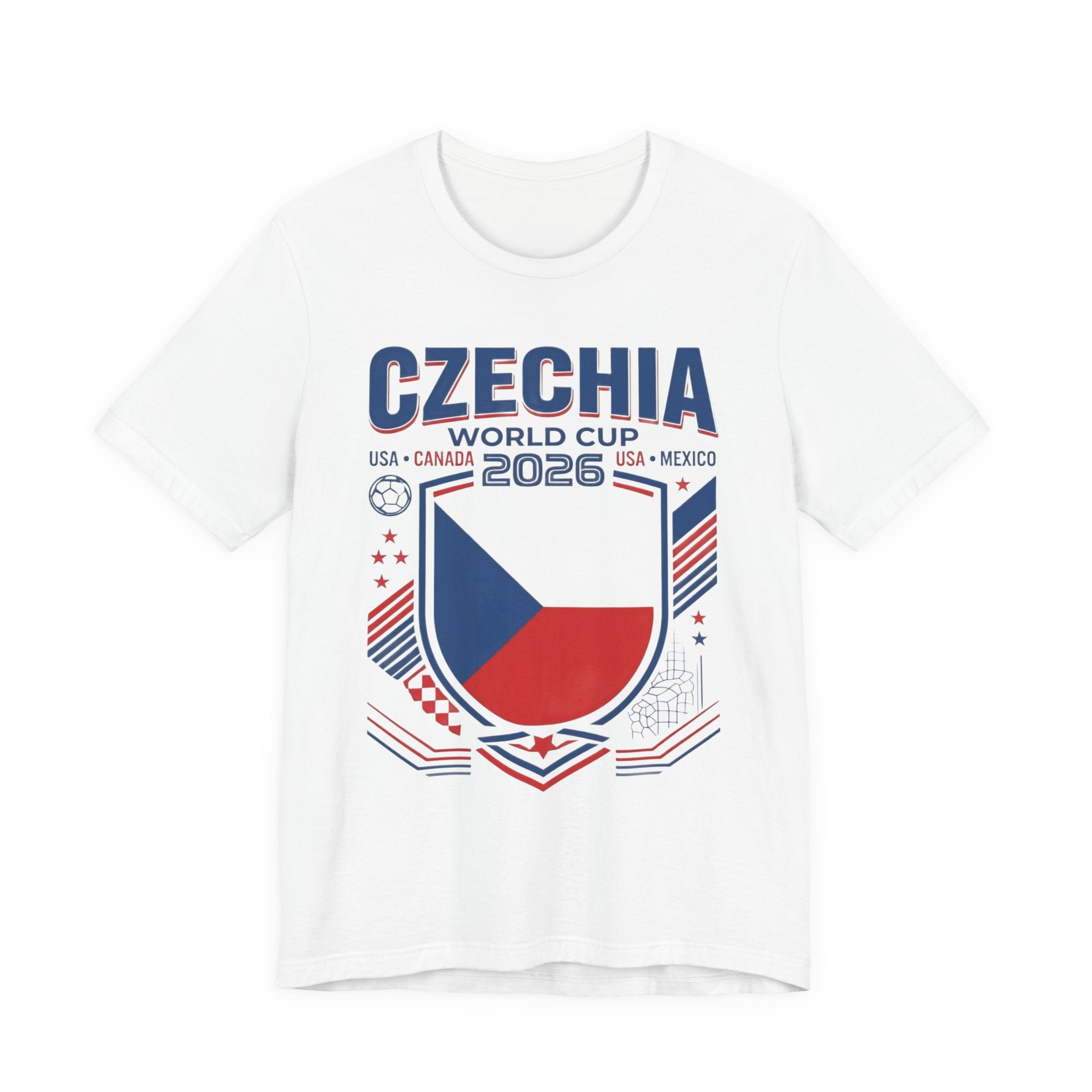 Czech Republic World Cup 2026 Tee | Czech Republic Football Crest, USA Canada Mexico