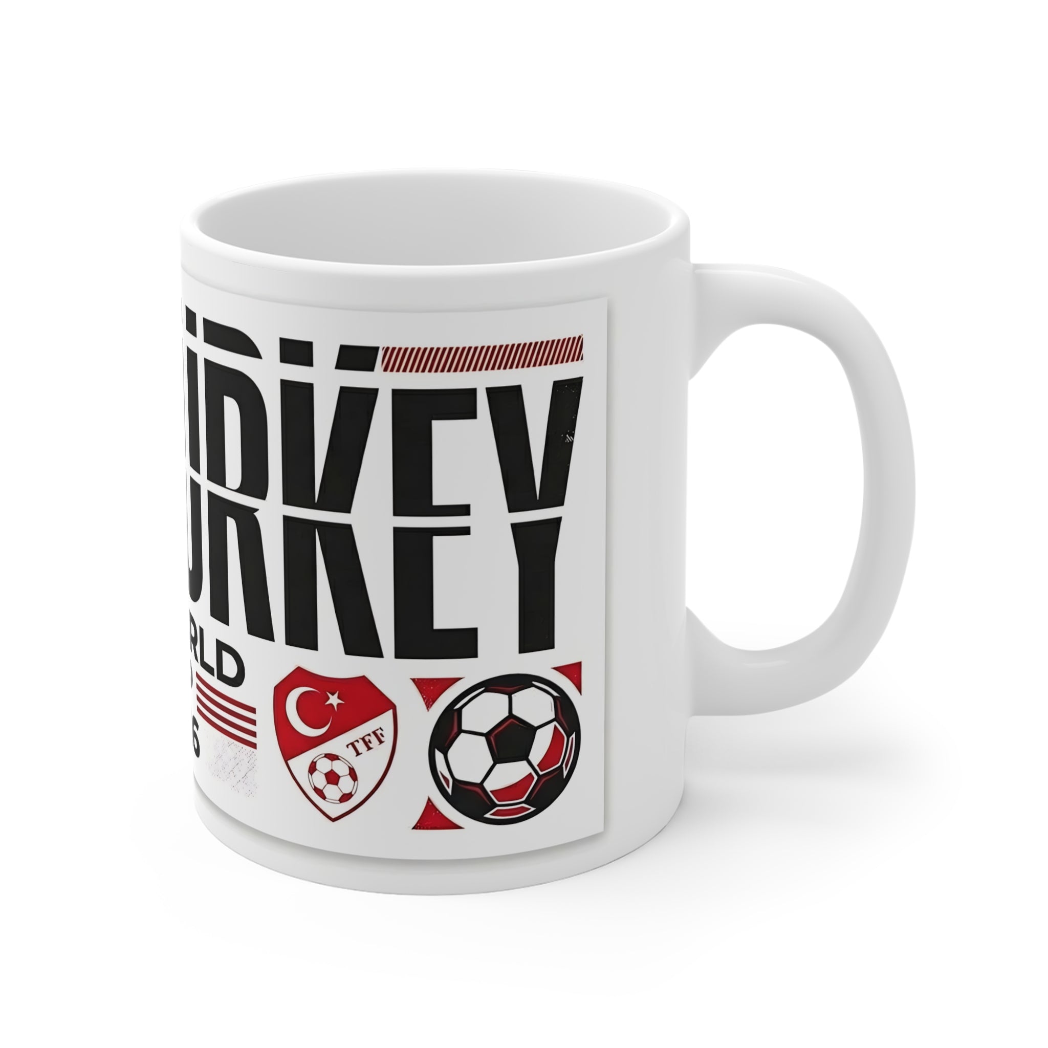 Turkey World Cup 2026 Mug — Soccer Fan Coffee Cup