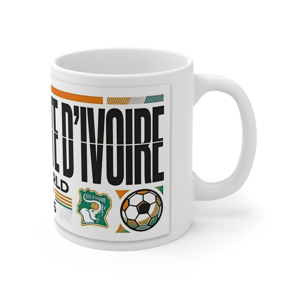 Ivory Coast World Cup 2026 Mug — Soccer Fan Coffee Cup