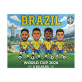 Brazil World Cup 2026 Puzzle - 110 pcs