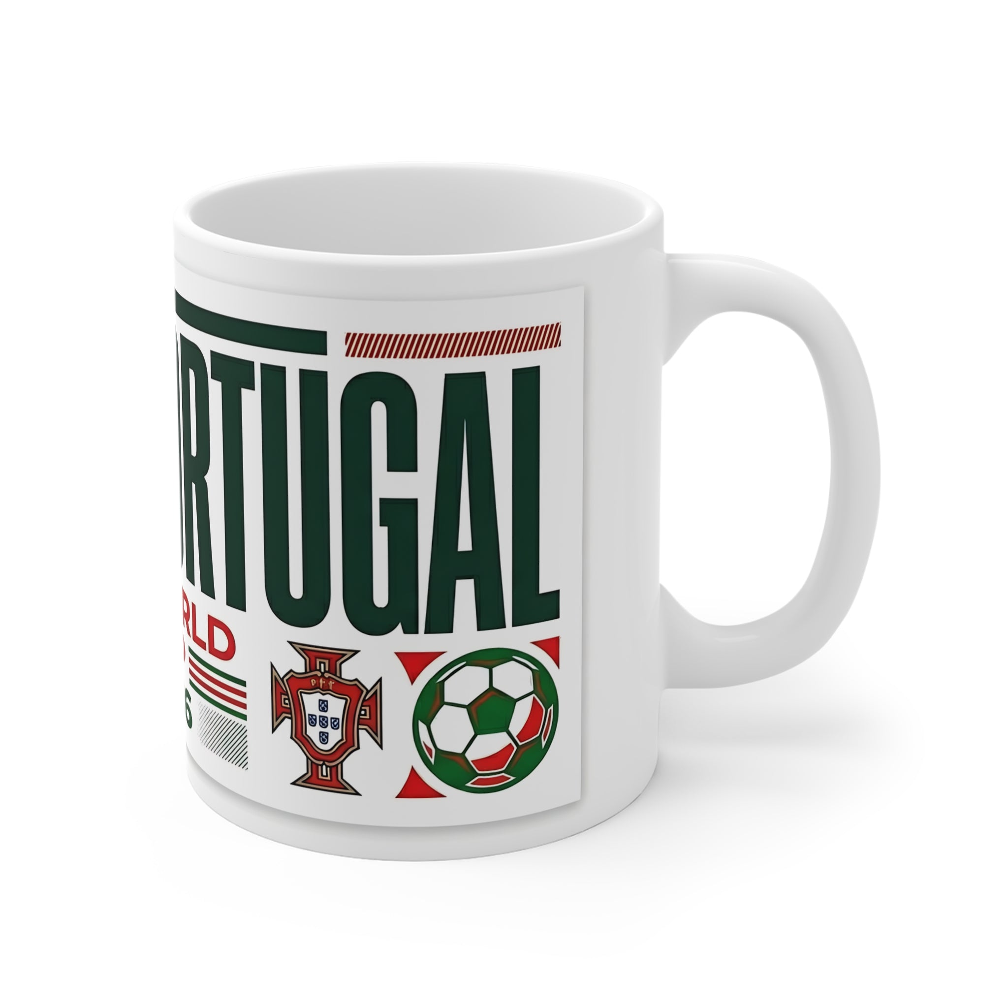 Portugal World Cup 2026 Mug — Soccer Fan Coffee Cup