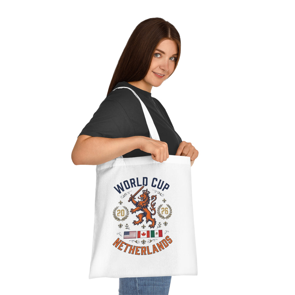 Netherlands Cotton Tote Bag — 2026 World Cup