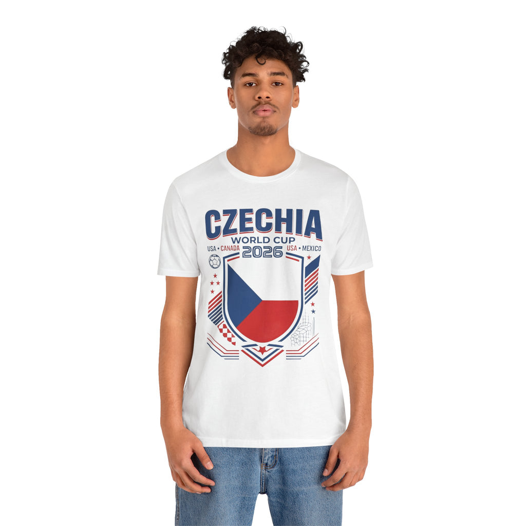 Czech Republic World Cup 2026 Tee | Czech Republic Football Crest, USA Canada Mexico