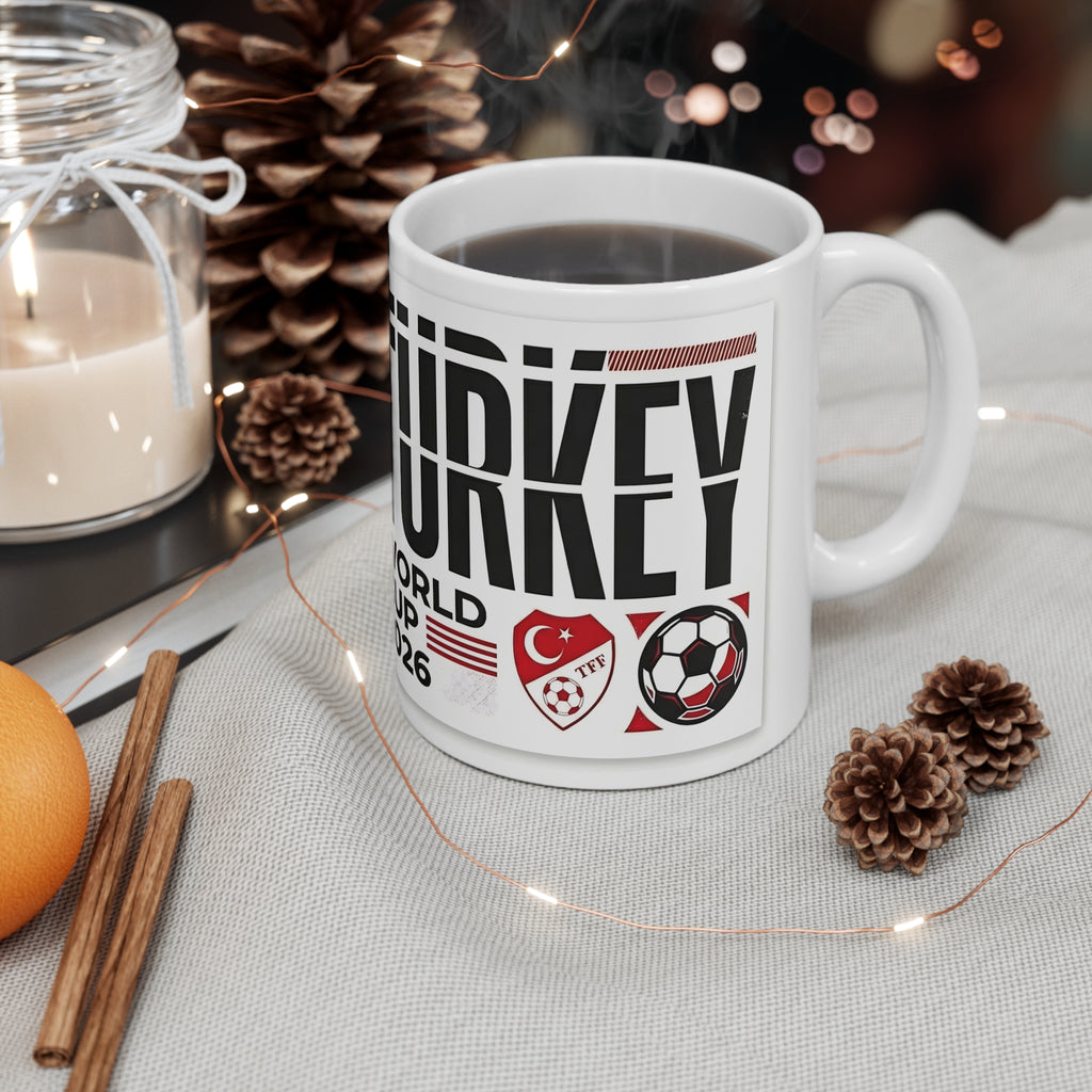 Turkey World Cup 2026 Mug — Soccer Fan Coffee Cup