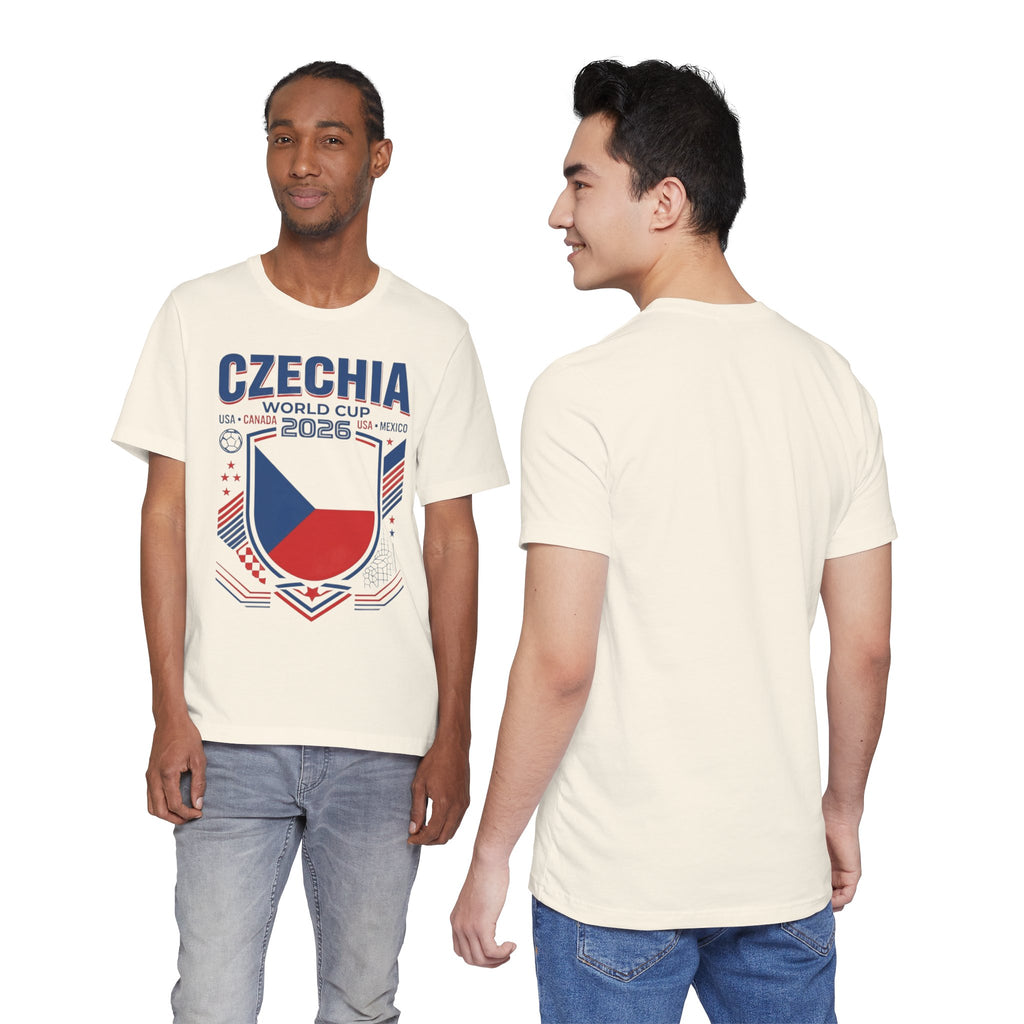 Czech Republic World Cup 2026 Tee | Czech Republic Football Crest, USA Canada Mexico
