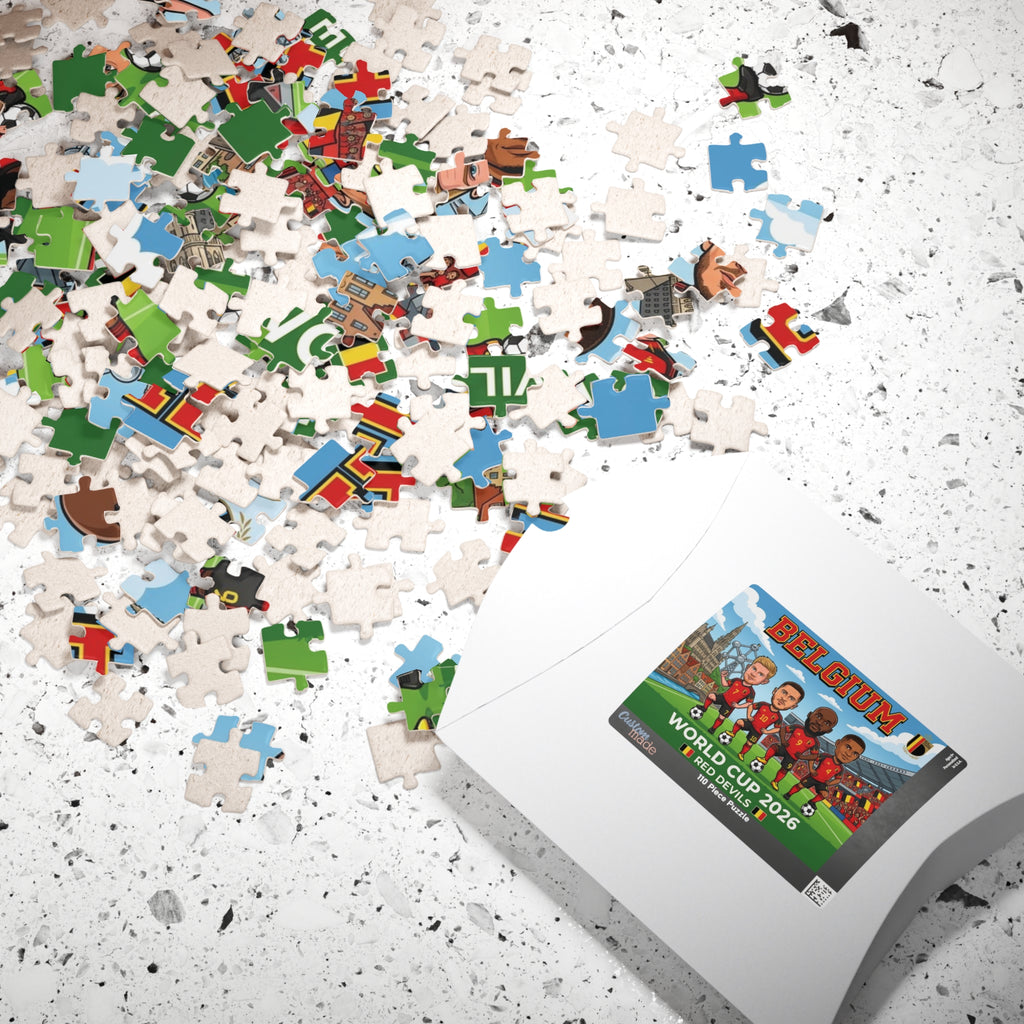 Belgium World Cup 2026 Puzzle - 110 pcs