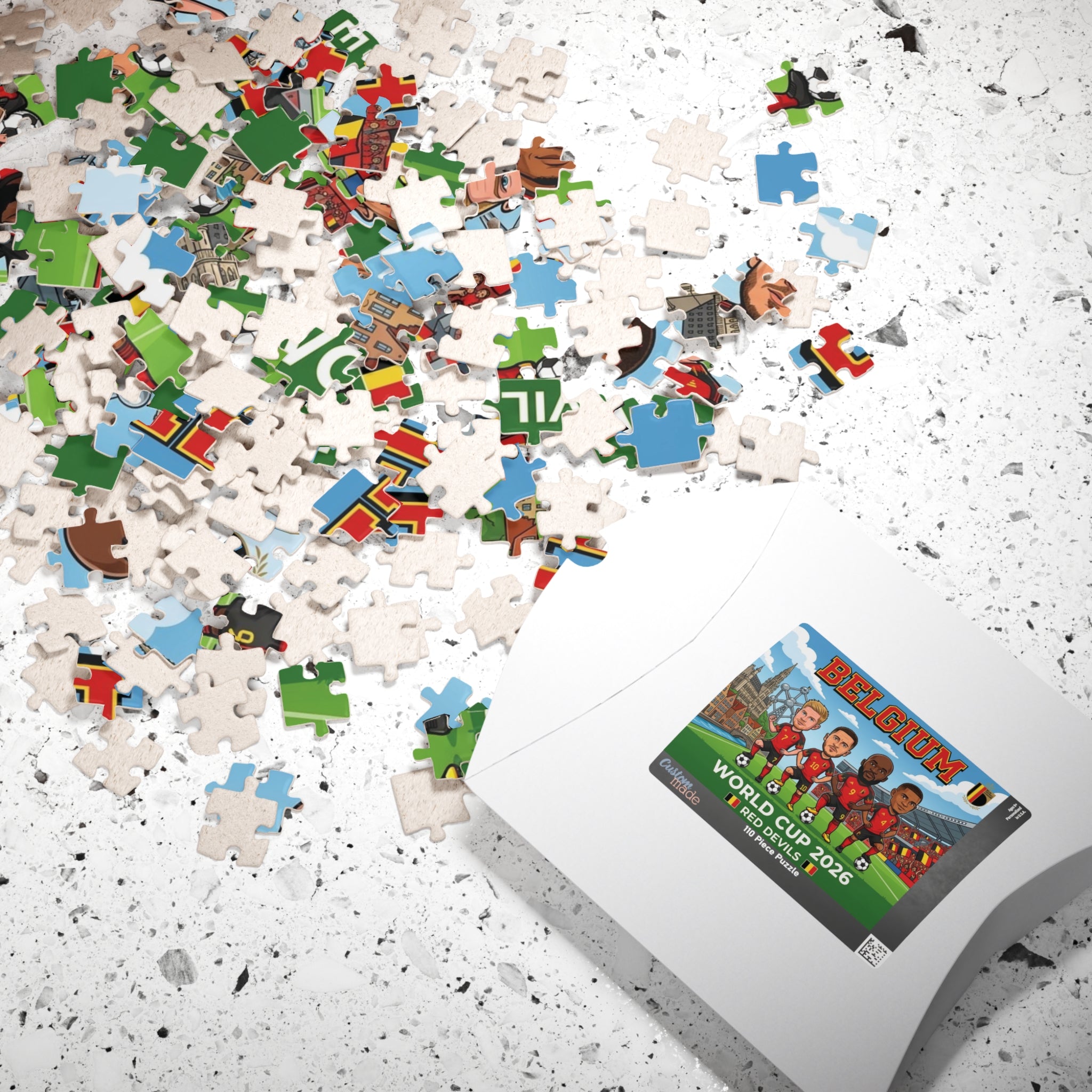 Belgium World Cup 2026 Puzzle - 110 pcs