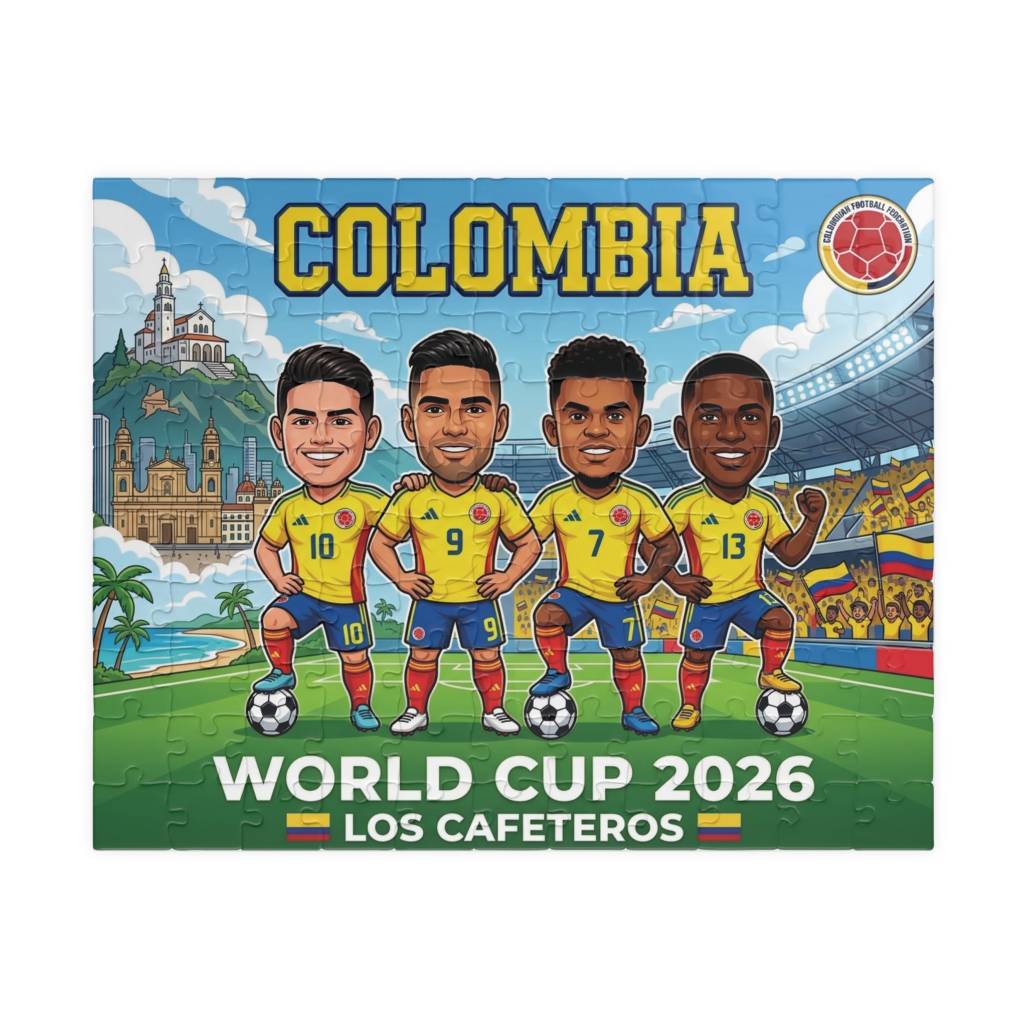 Colombia World Cup 2026 Puzzle - 110 pcs