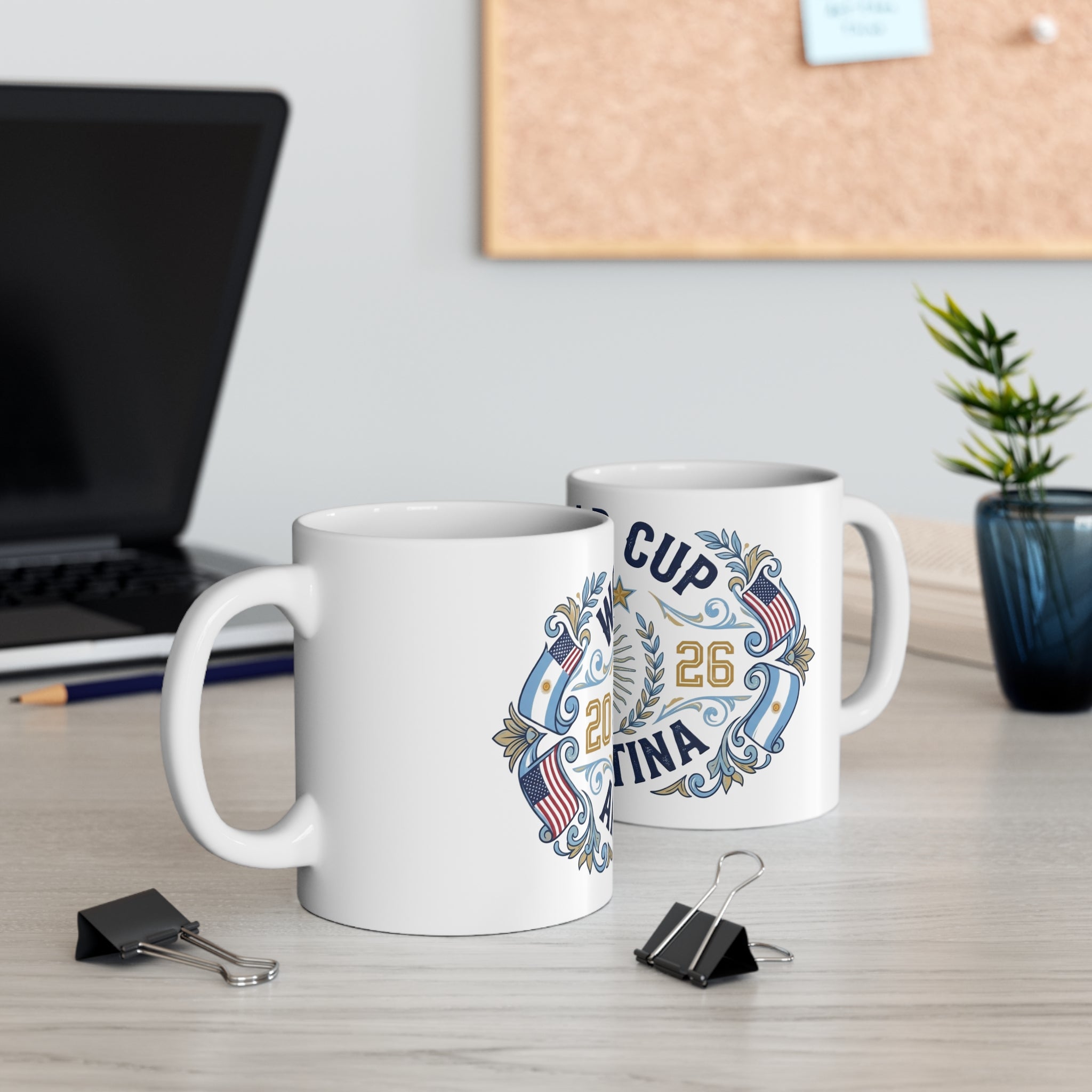 Argentina World Cup 2026 Mug — Soccer Fan Coffee Cup