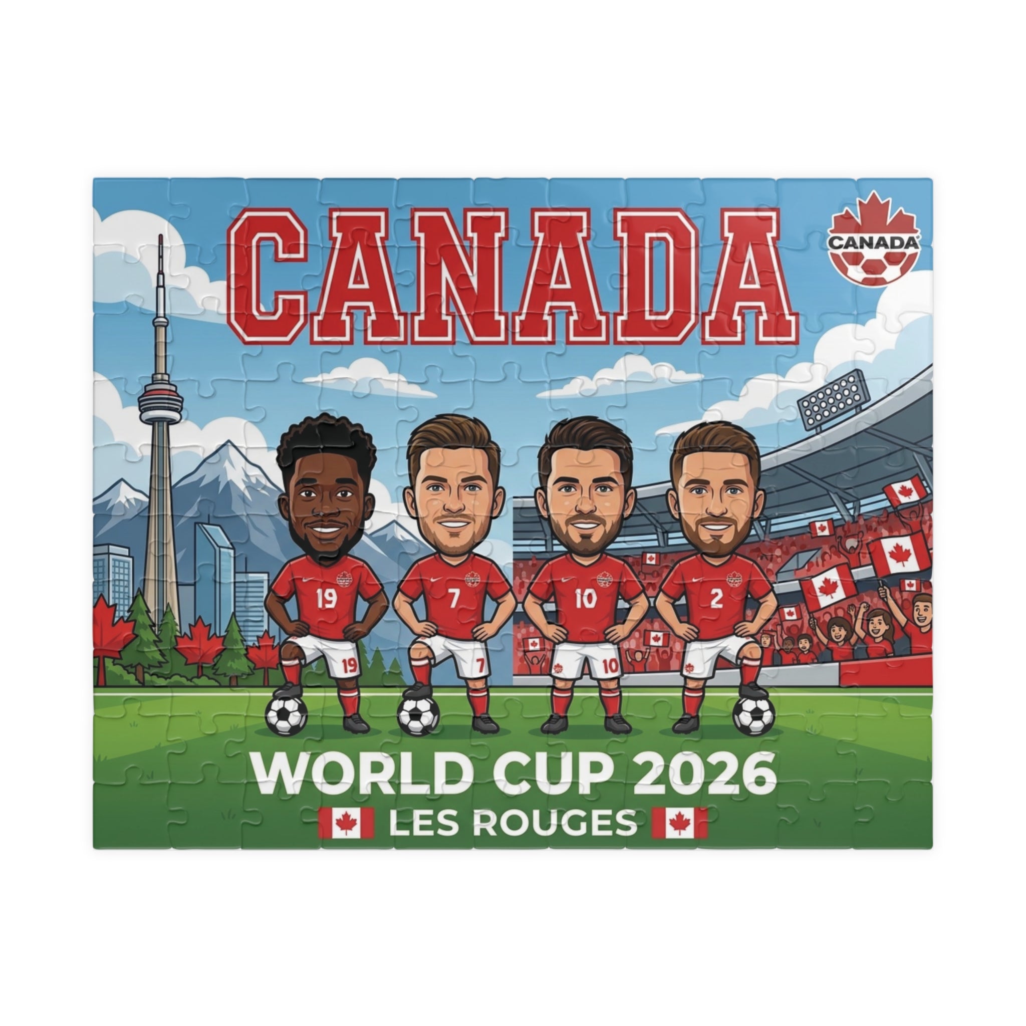 Canada World Cup 2026 Puzzle - 110 pcs