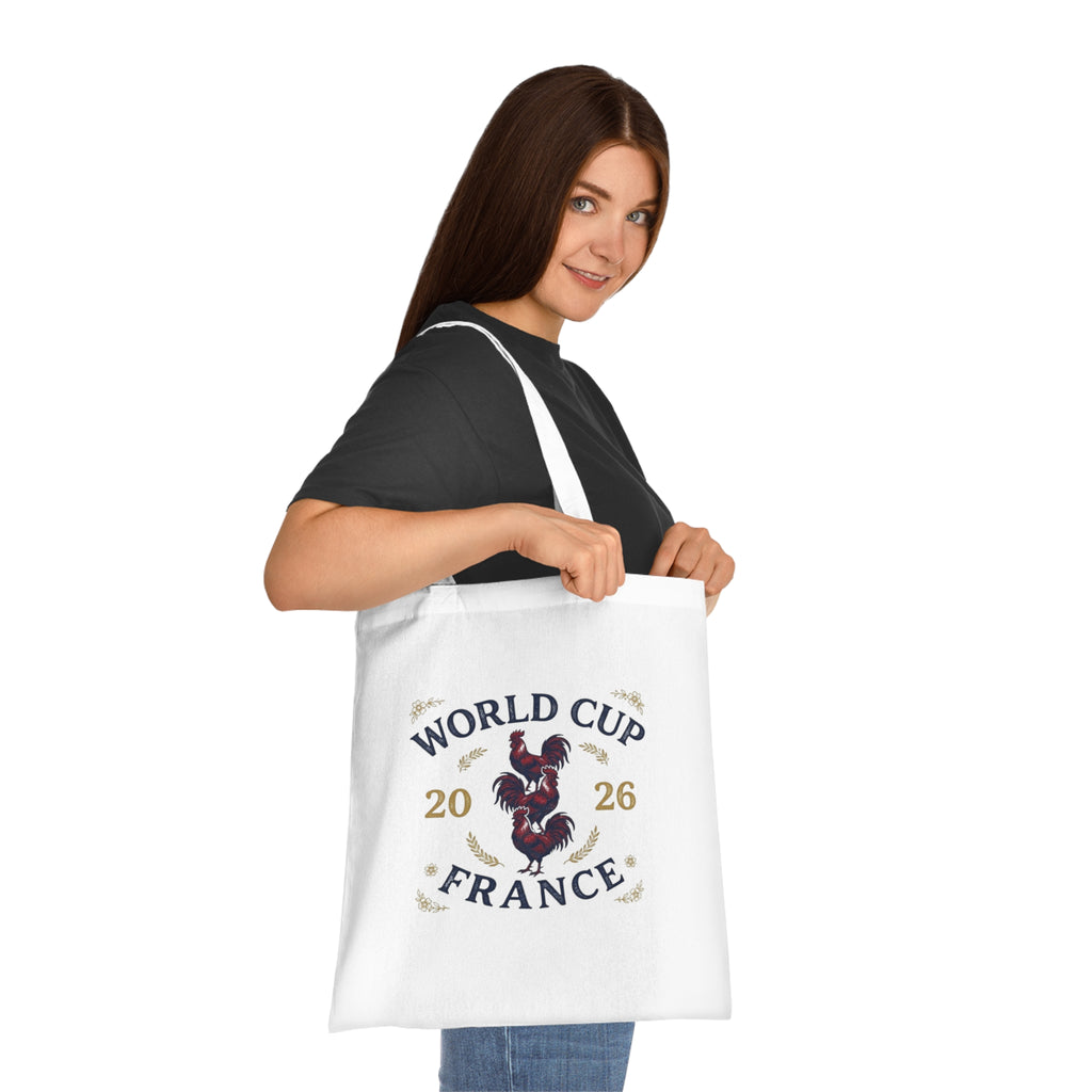 France Cotton Tote Bag — 2026 World Cup