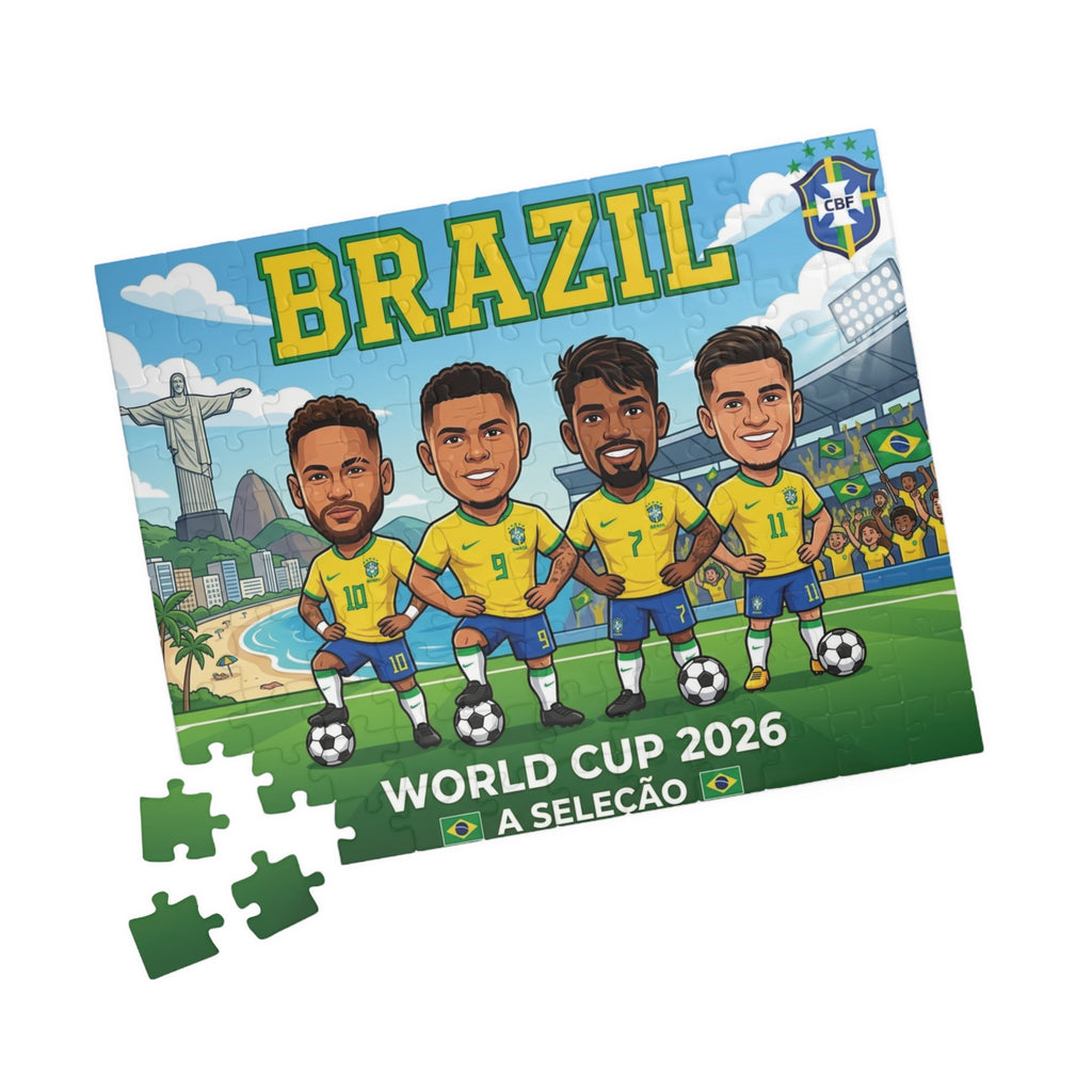 Brazil World Cup 2026 Puzzle - 110 pcs