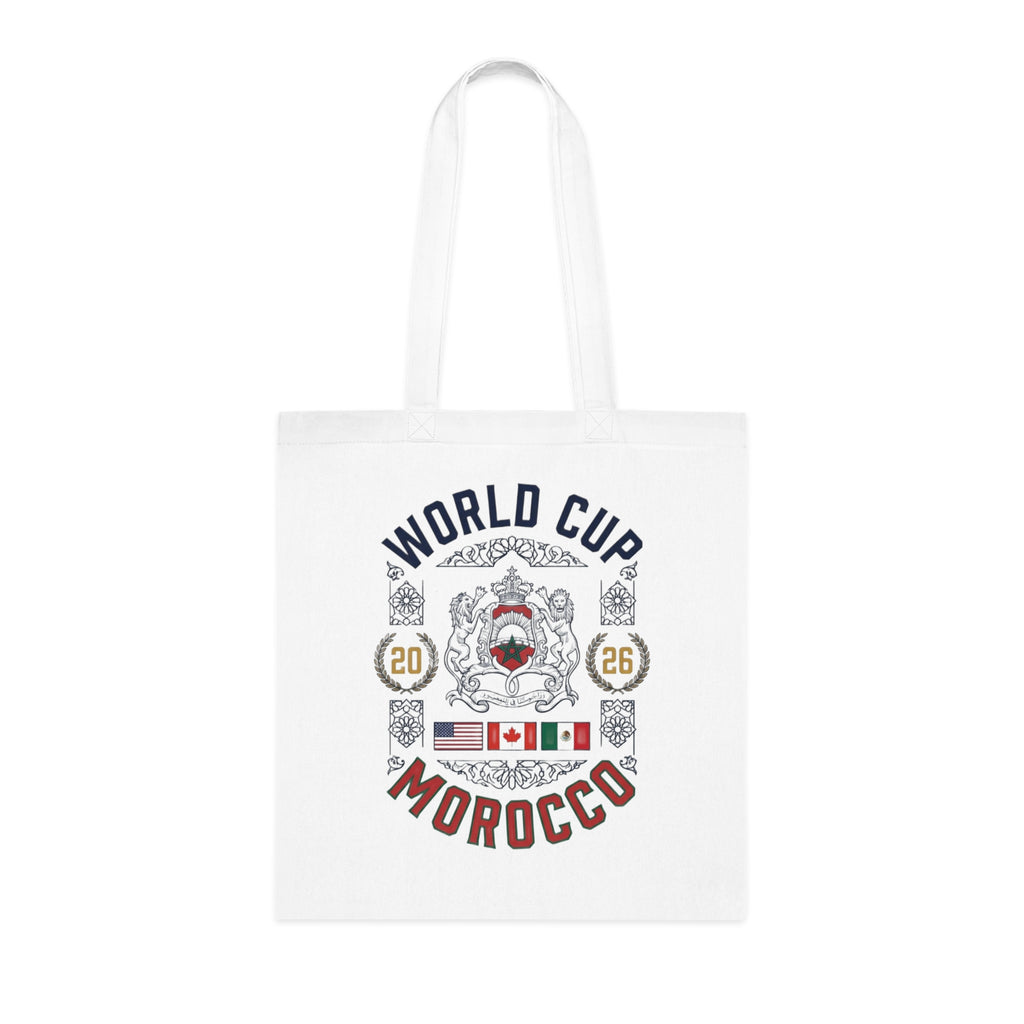 Morocco Cotton Tote Bag — 2026 World Cup