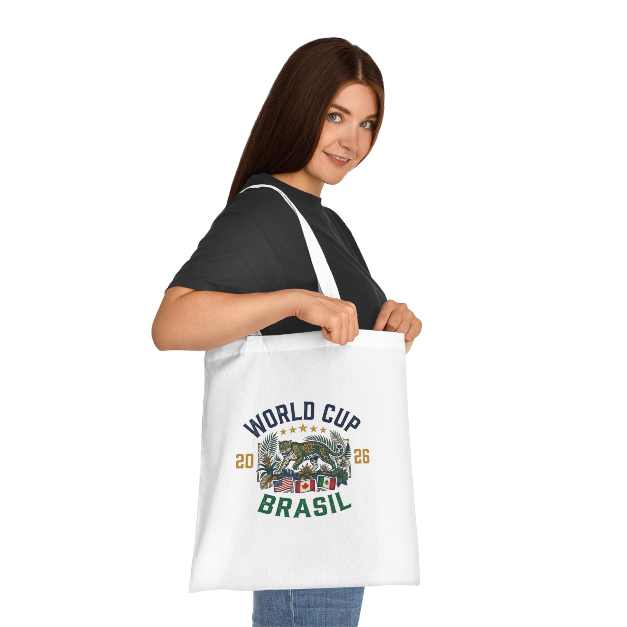 Brazil Cotton Tote Bag — 2026 World Cup