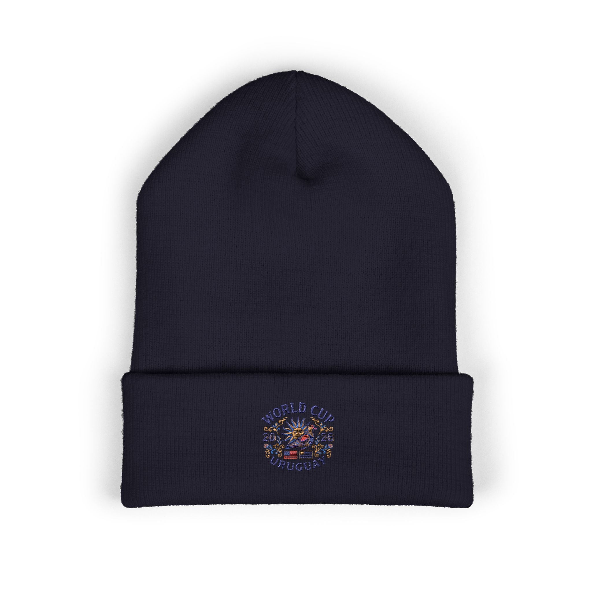 Uruguay World Cup Embroidered Cuffed Beanie