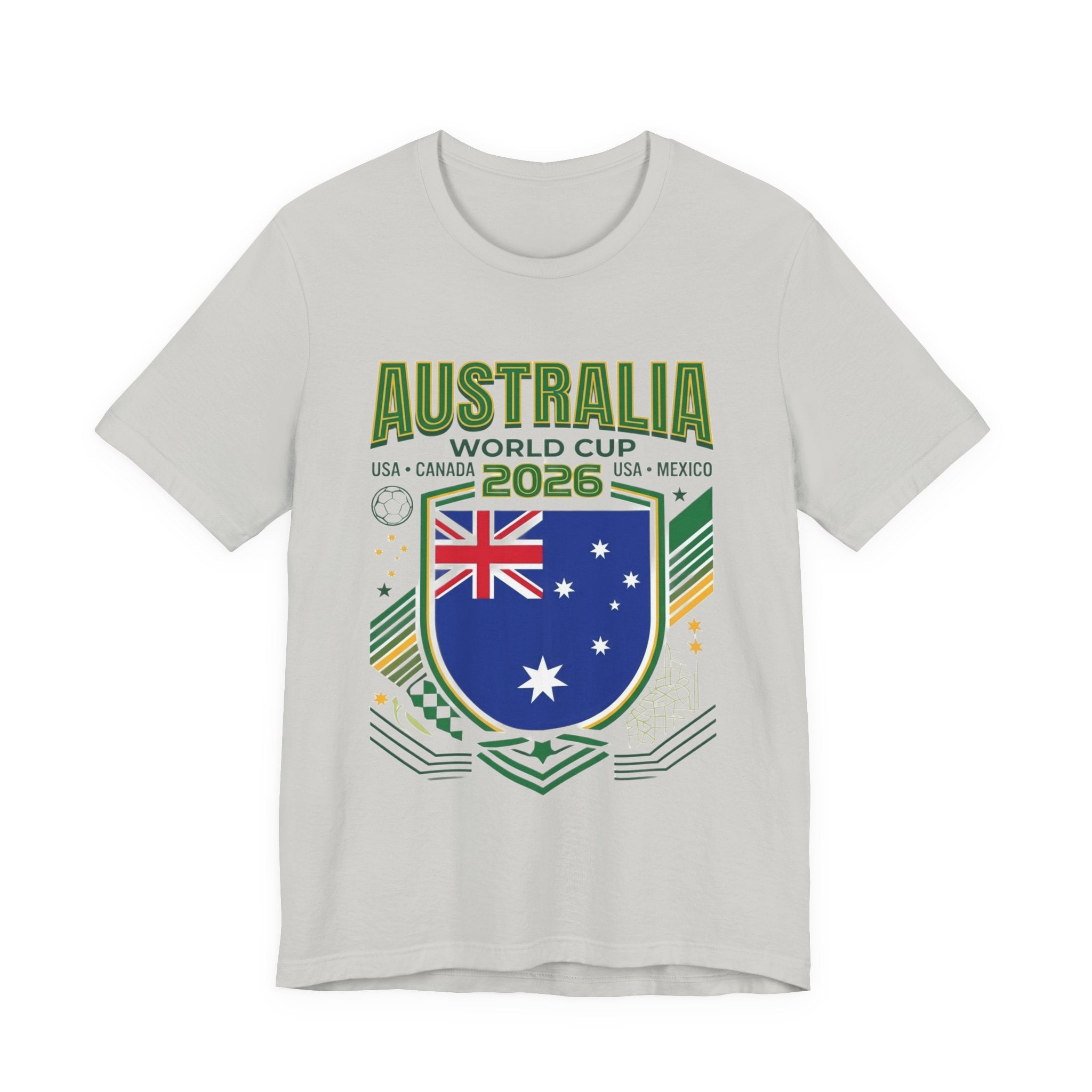 Australia World Cup 2026 Tee | Australia Football Crest, USA Canada Mexico