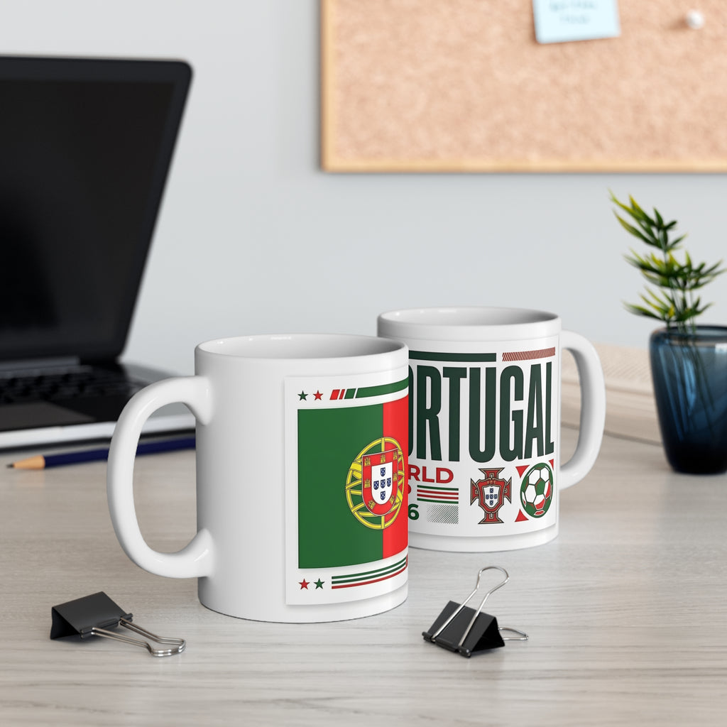 Portugal World Cup 2026 Mug — Soccer Fan Coffee Cup