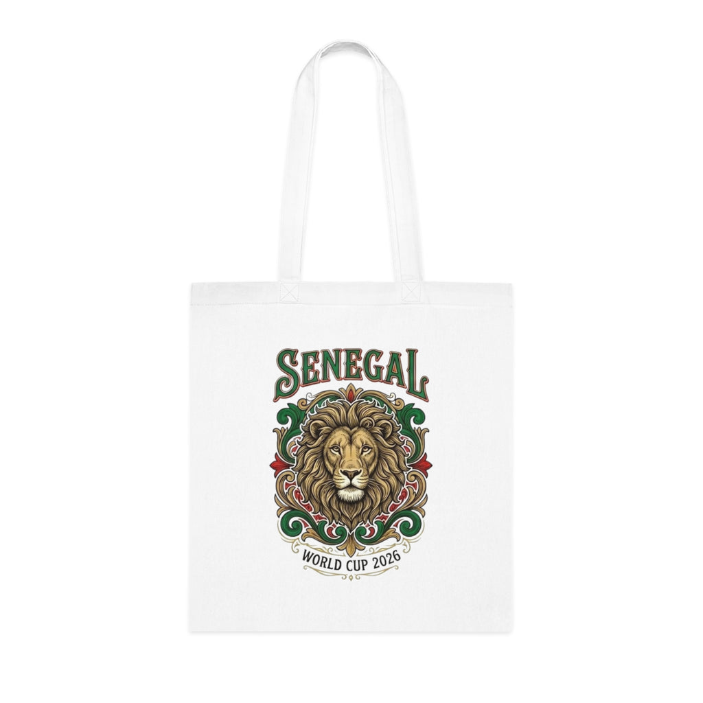 Senegal Cotton Tote Bag — 2026 World Cup