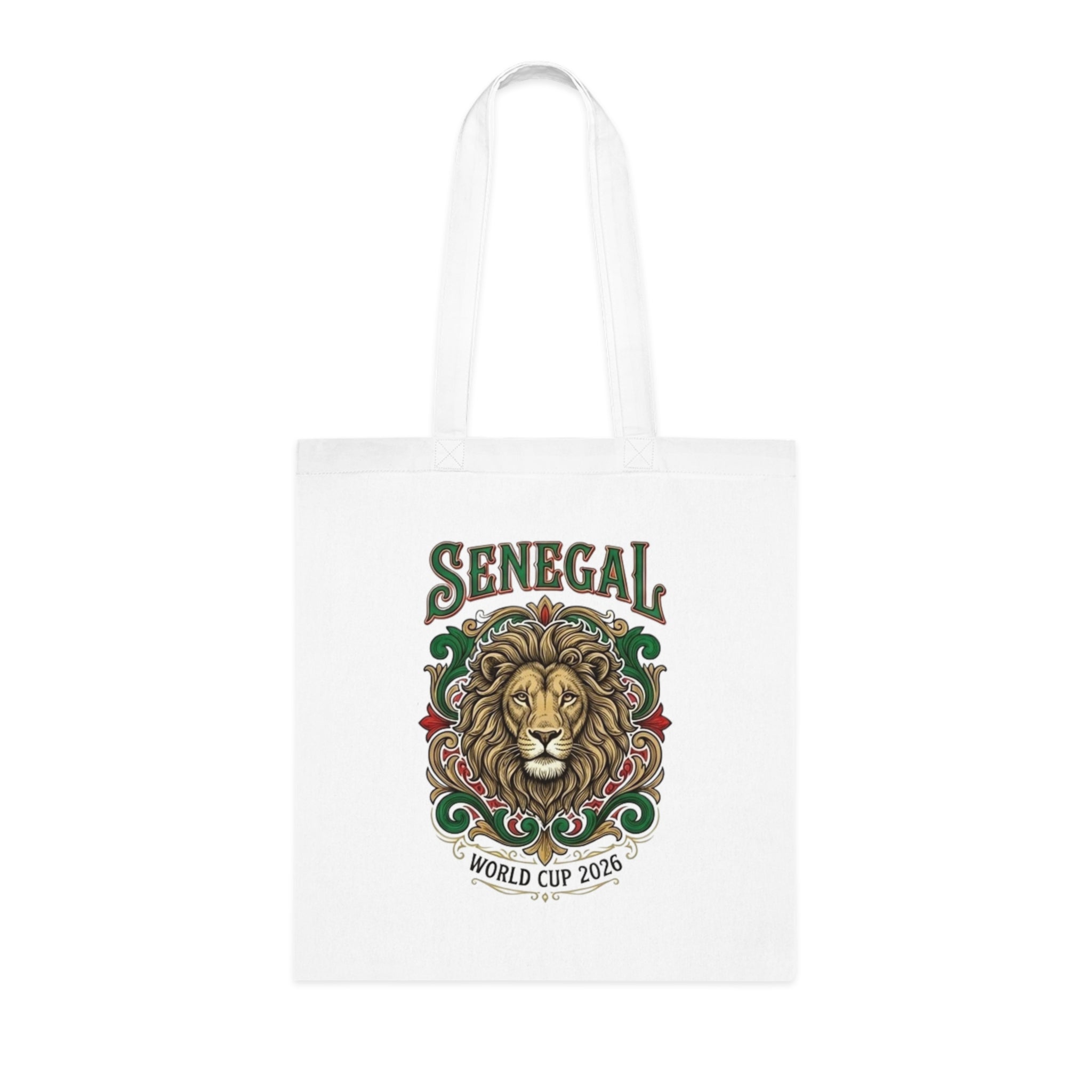 Senegal Cotton Tote Bag — 2026 World Cup