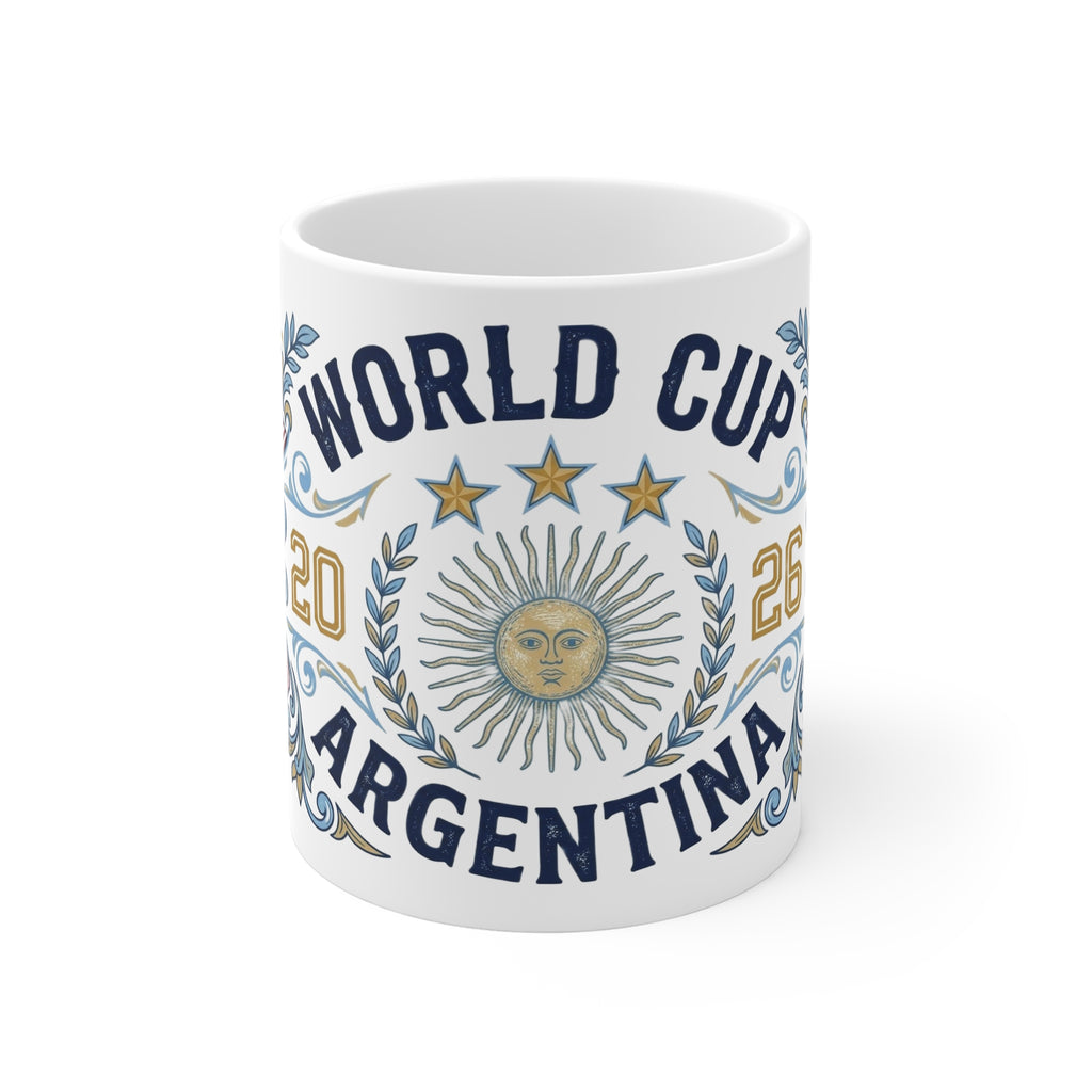 Argentina World Cup 2026 Mug — Soccer Fan Coffee Cup