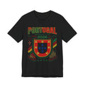 Camiseta de Portugal Copa Mundial 2026 | Escudo de Fútbol de Portugal, EE. UU. Canadá México