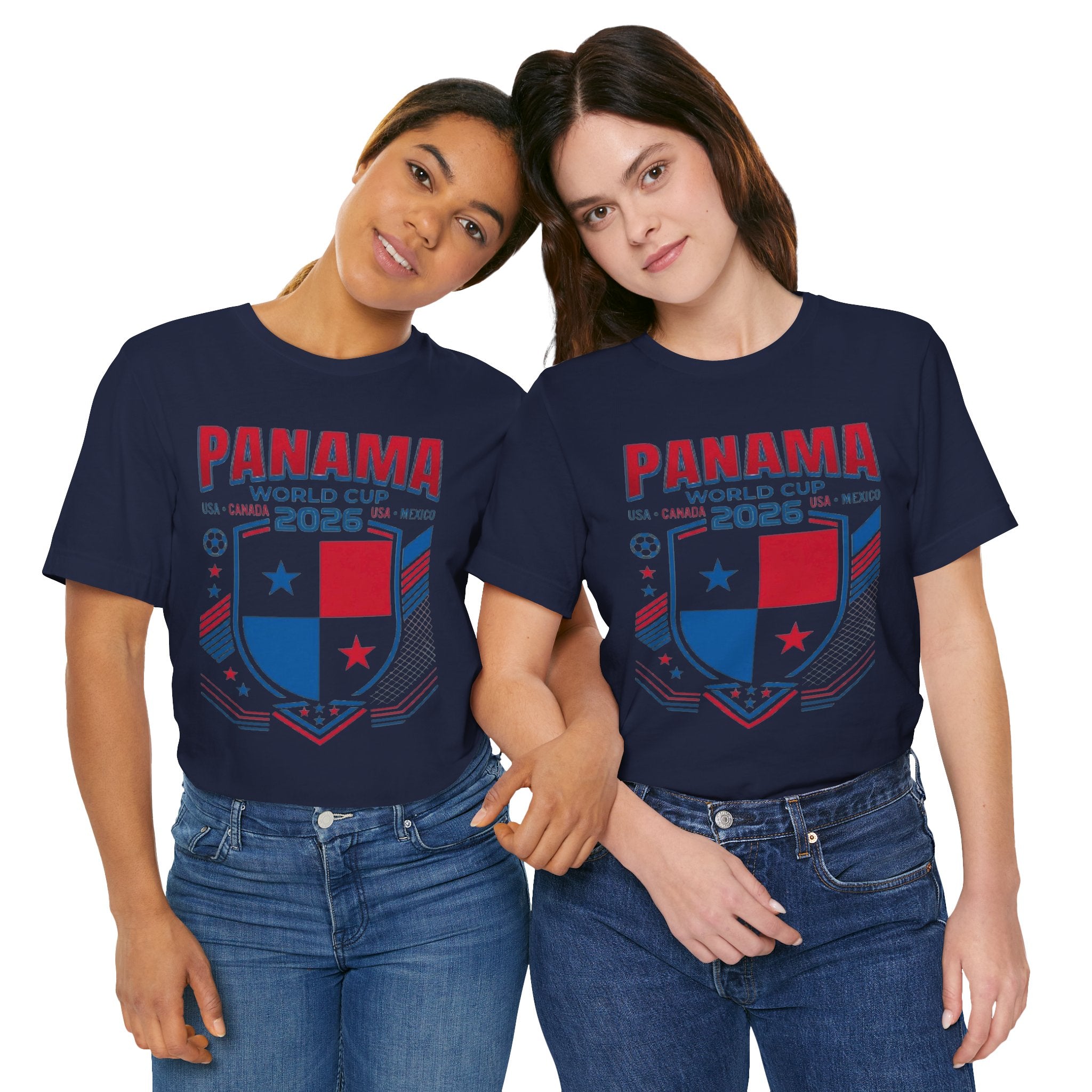 Camiseta Mundial 2026 Panamá | Escudo de Fútbol de Panamá, EE. UU. Canadá México