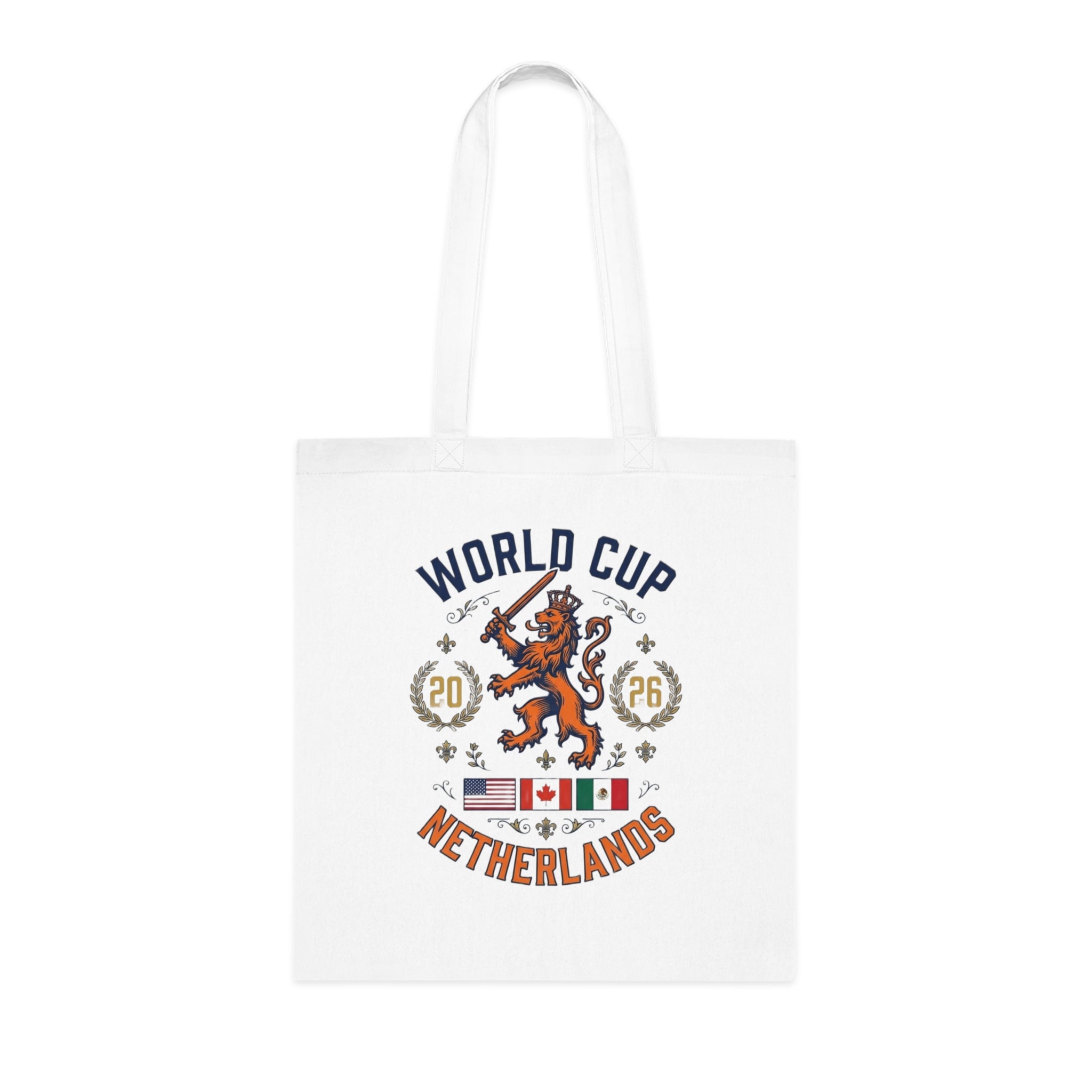 Netherlands Cotton Tote Bag — 2026 World Cup