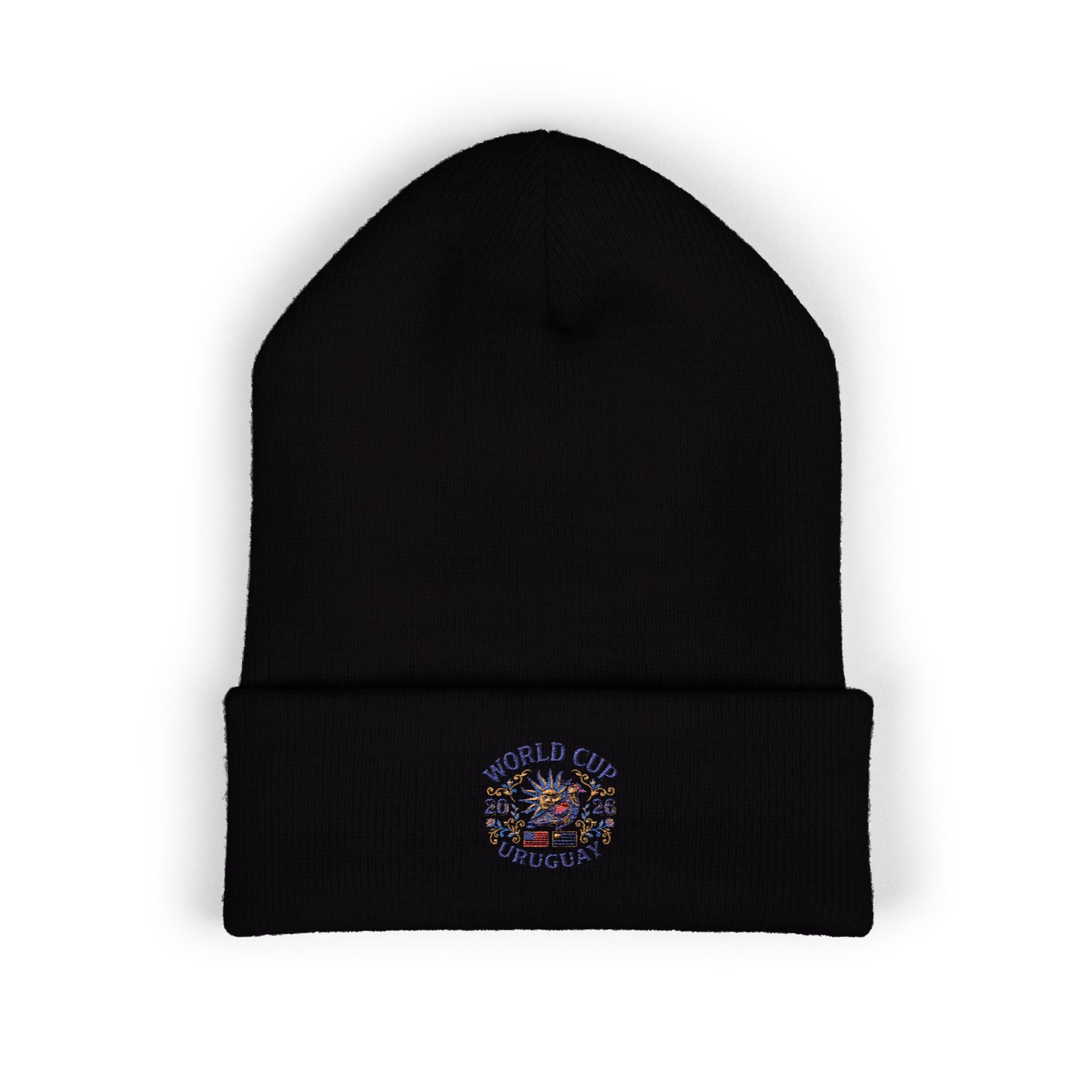 Uruguay World Cup Embroidered Cuffed Beanie