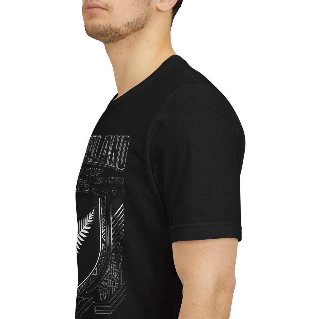 Camiseta Nueva Zelanda Mundial 2026 | Escudo de Fútbol de Nueva Zelanda, EE. UU. Canadá México