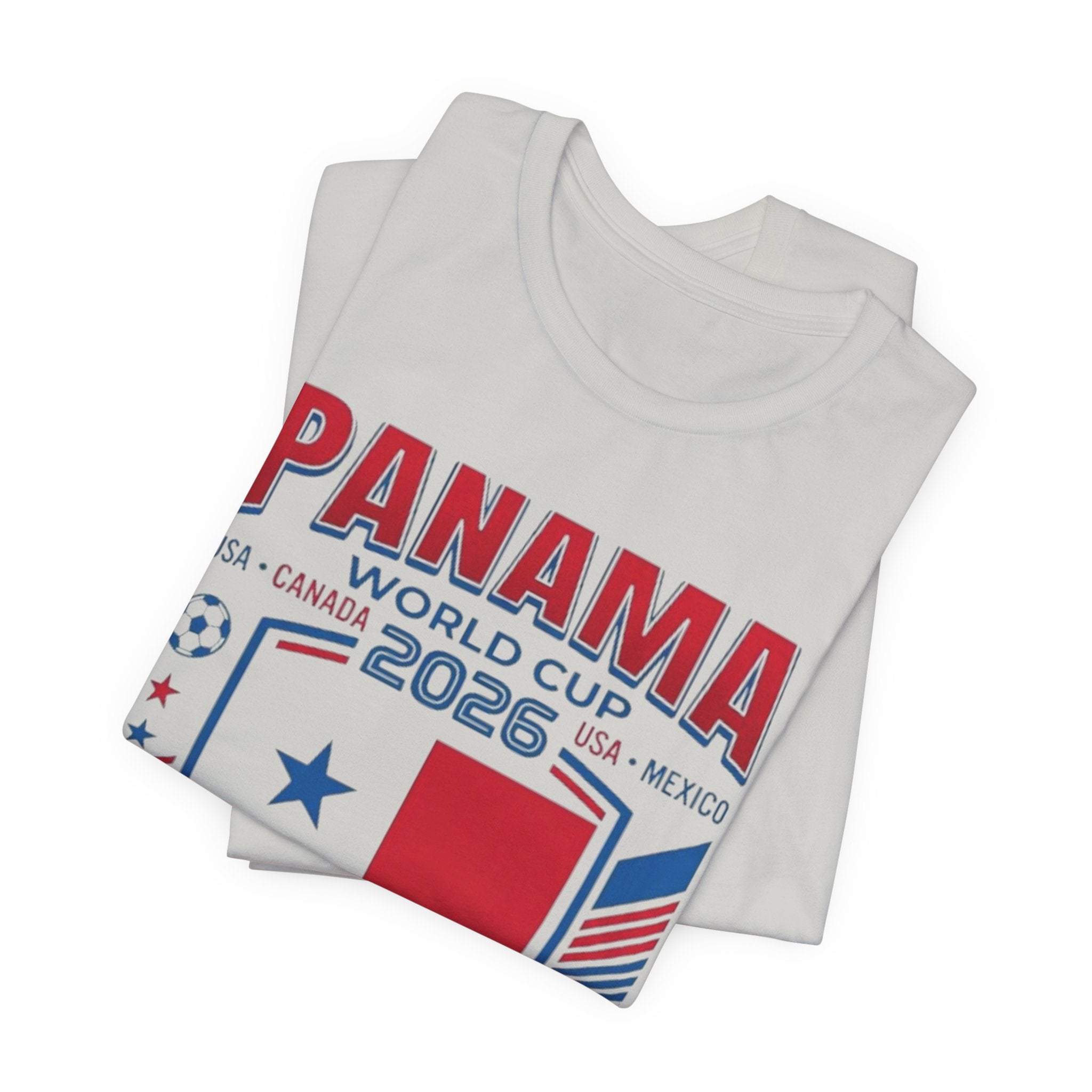 Camiseta Mundial 2026 Panamá | Escudo de Fútbol de Panamá, EE. UU. Canadá México