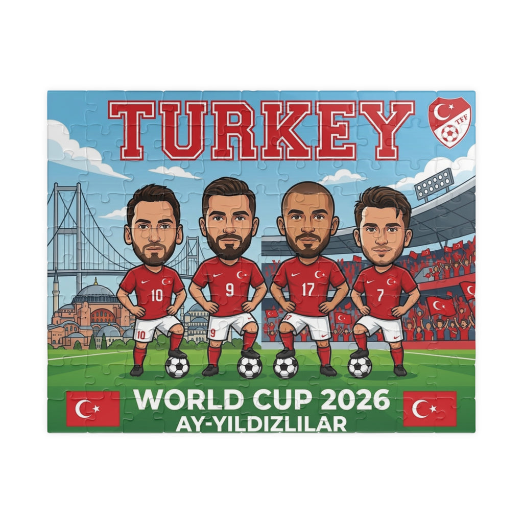 Turkey World Cup 2026 Puzzle - 110 pcs