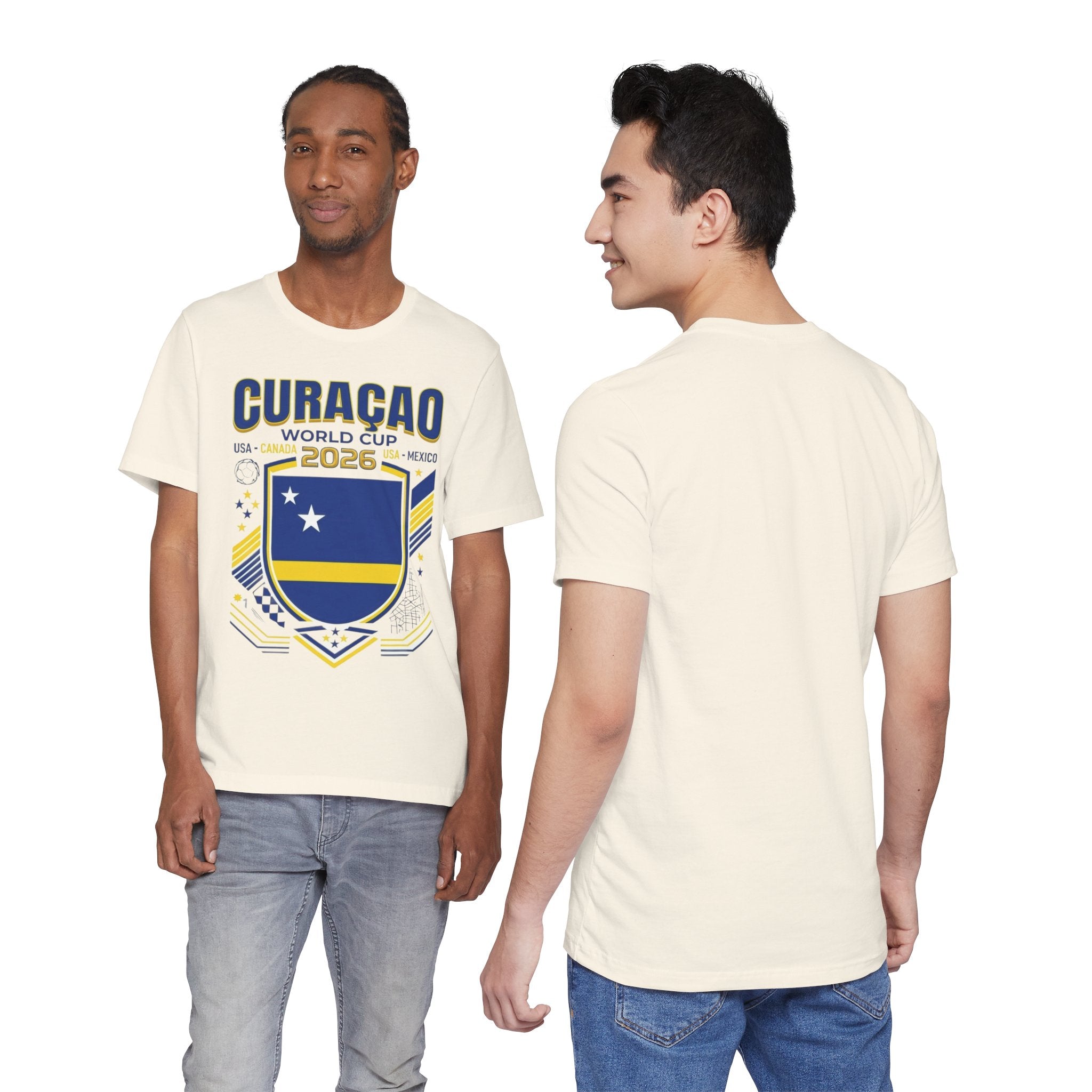 Camiseta Curazao Mundial 2026 | Escudo de Fútbol de Curazao, EE. UU., Canadá, México